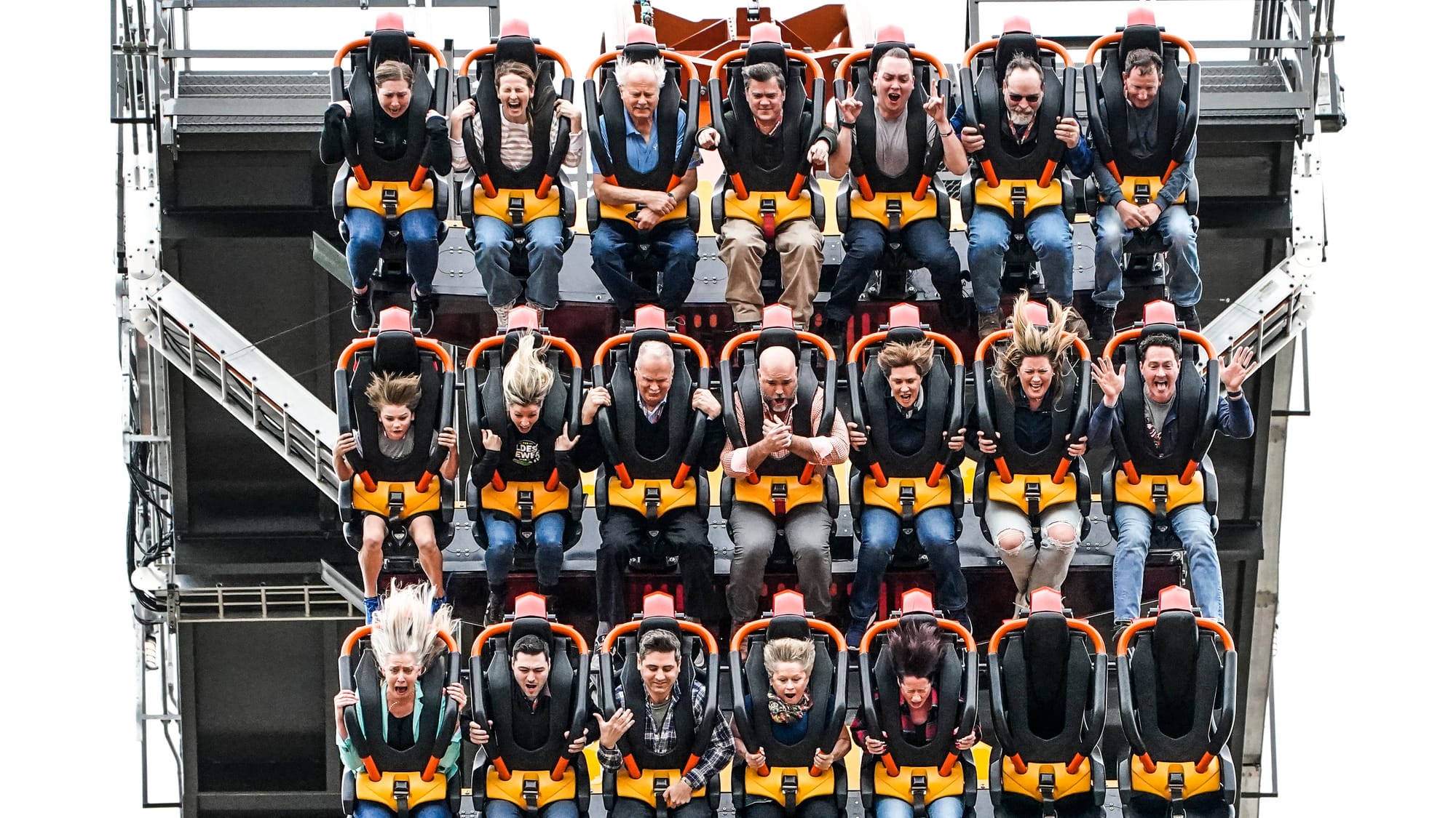 Dorney Park holds Media Day for Iron Menace on Wednesday, April 17, 2024. Photography by Donna S. Fisher for LehighValleyNews