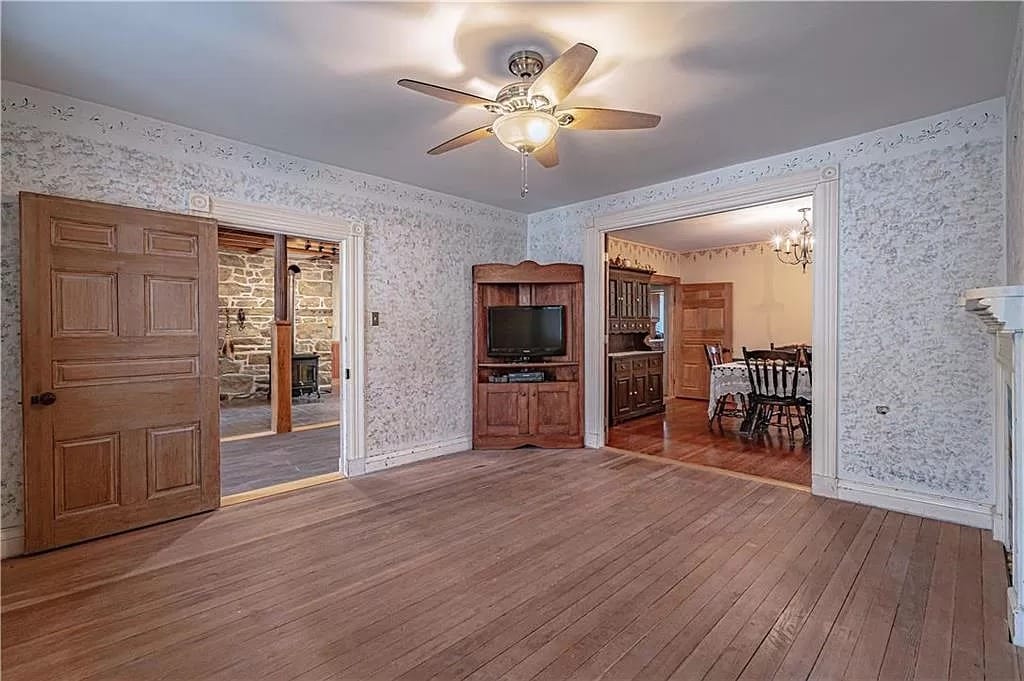 An 1800s farmhouse up for sale in the township has caught the eye of prospective buyers, and the internet.