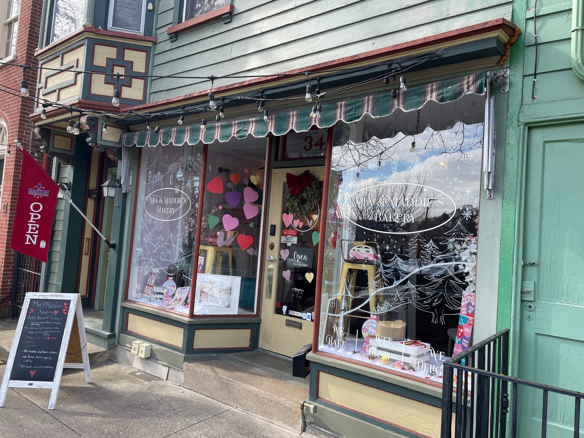 Mia & Maddie's Bakery at 34 N. Second St. in Easton opened in April 2023.