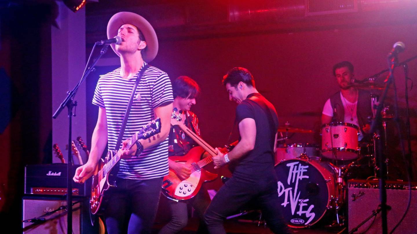 The Dives performed at One Centre Square in September 2017
