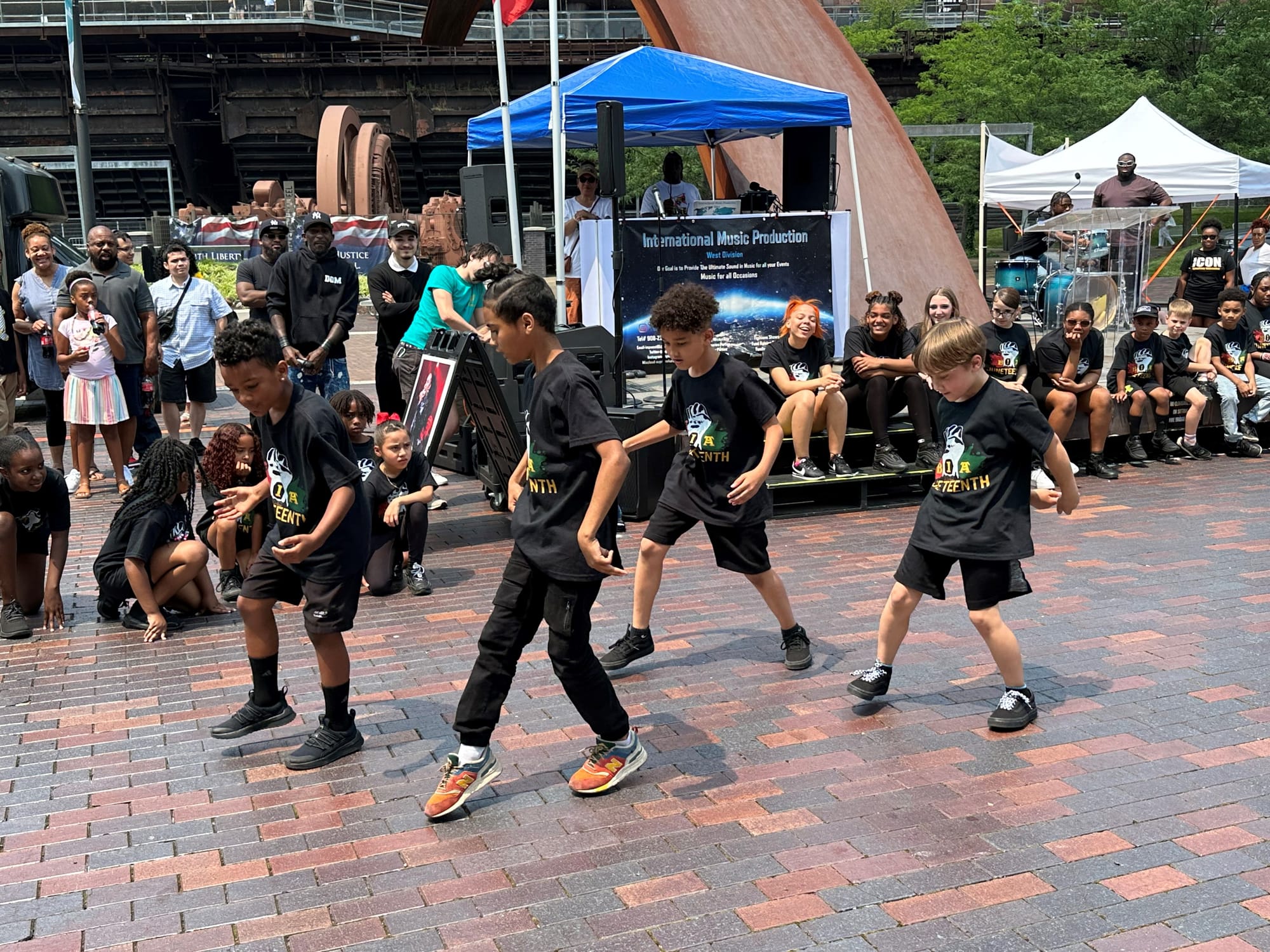 Juneteenth Lehigh Valley at the Steel Stacks featured incredible music and dance performances celebrating Black culture and h