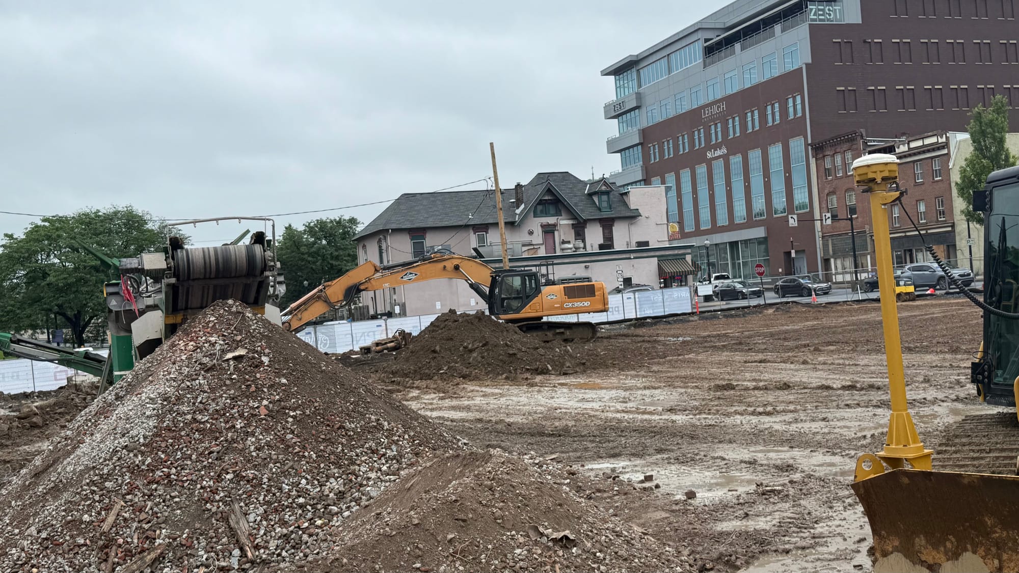 Construction will start at ArtQuest's Creative Factory. Officials from the organization held a groundbreaking ceremony for th