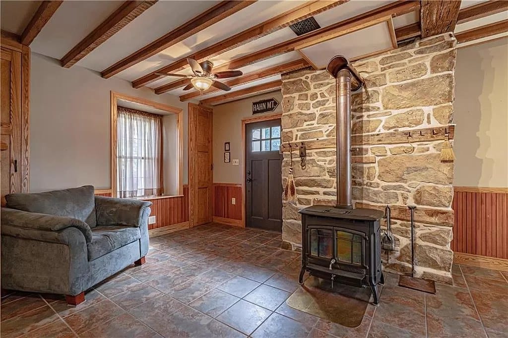 An 1800s farmhouse up for sale in the township has caught the eye of prospective buyers, and the internet.