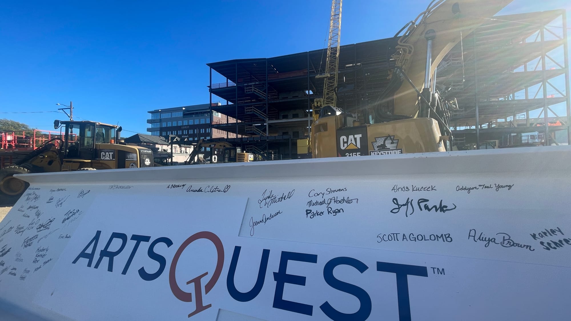 ArtsQuest, the nonprofit behind Musikfest, welcomed community supporters and donors to sign on to its new cultural center in 