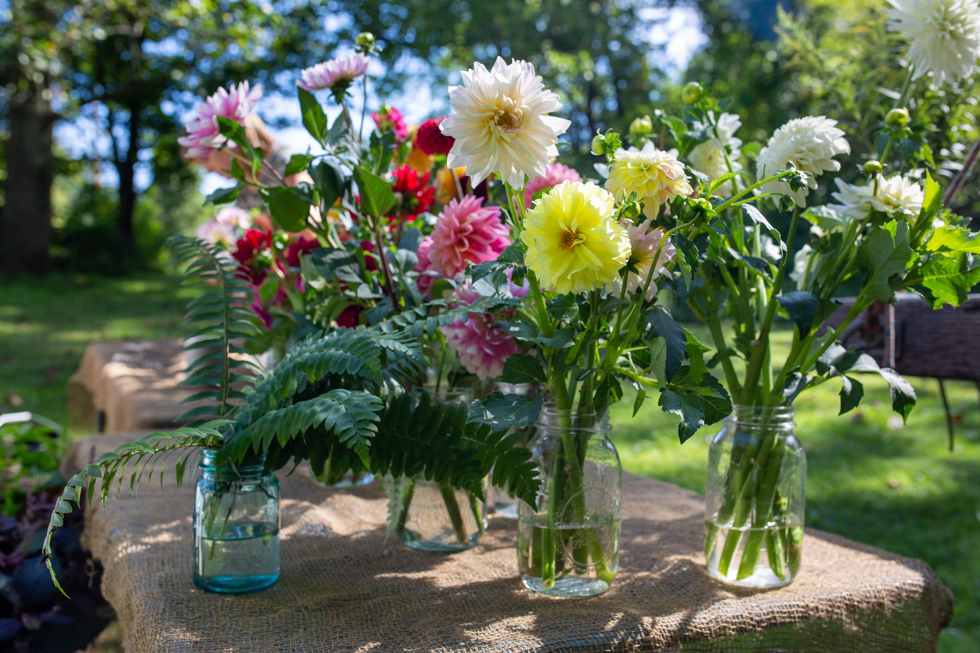 Rising Hill Farm in Quakertown offers flower arranging workshops in addition to its flower CSAs.