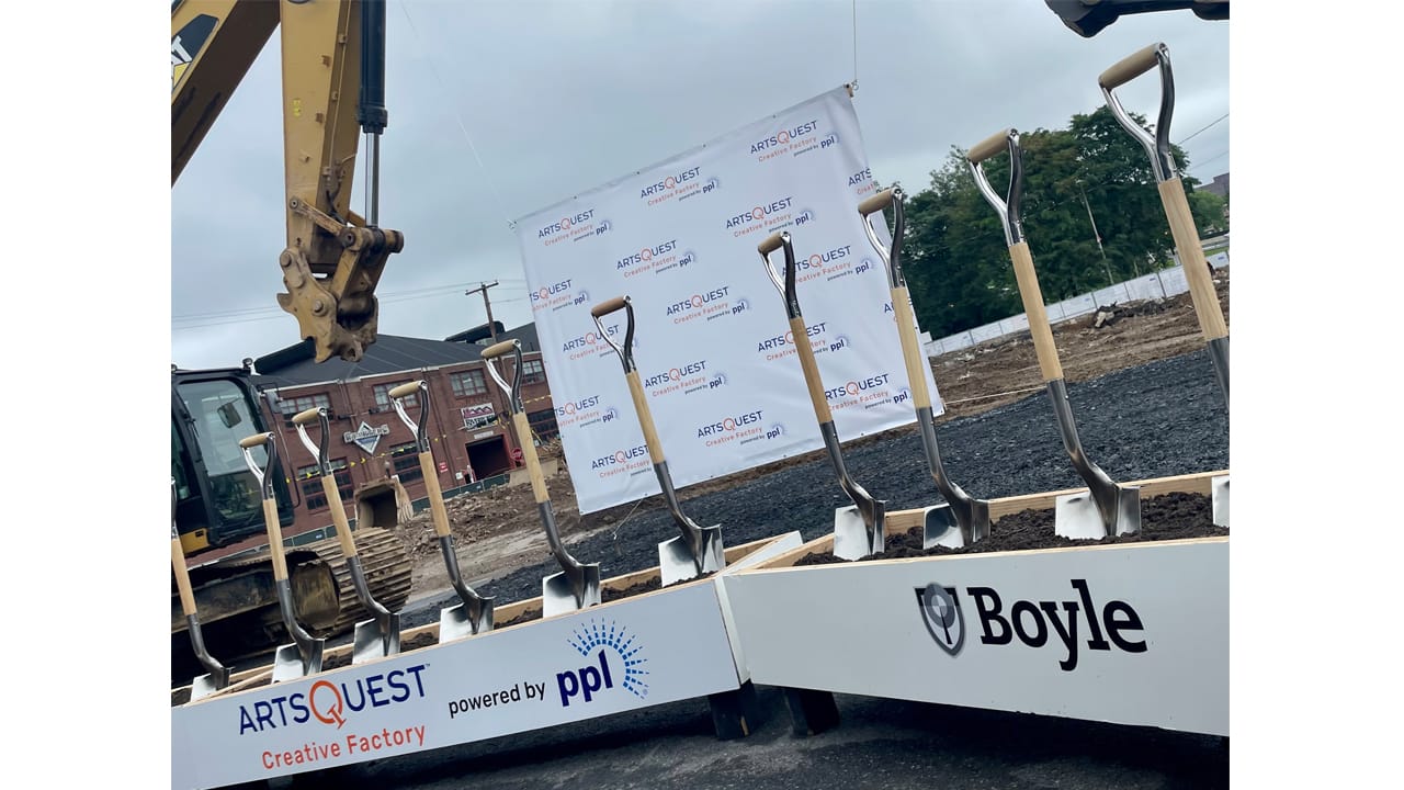 ArtsQuest and community partners break ground for new Creative Factory powered by PPL -- Re-Imagine That!