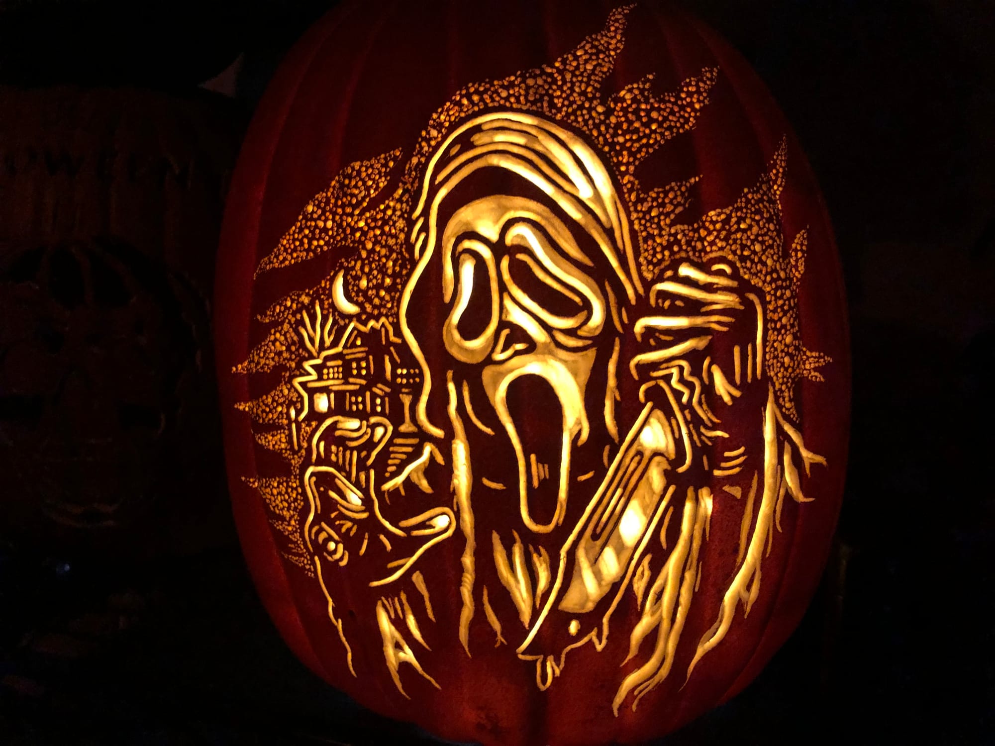 It can take hours or even days for Ian Fetterman, of Palmer Township, to meticulously carve intricate scenes onto the skin of