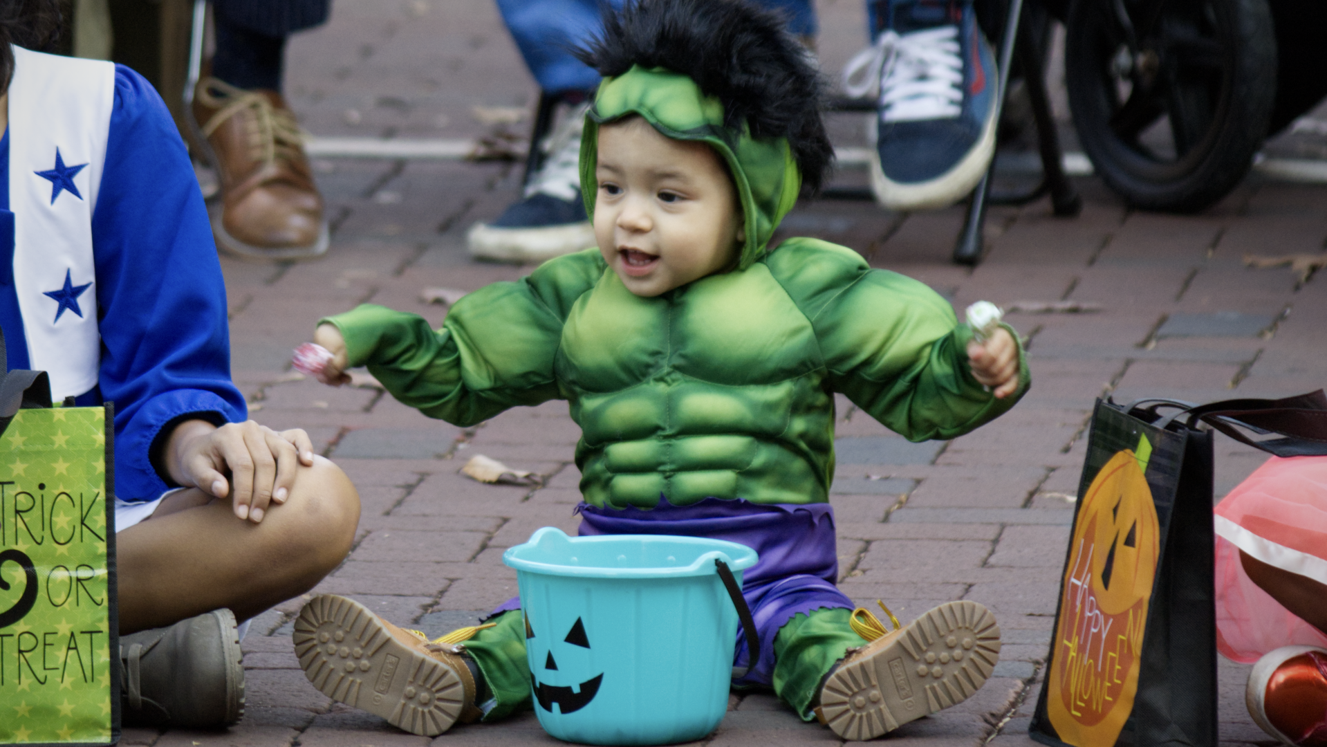Hundreds of people and pets marched in the Bethlehem Halloween Parade on Sunday. Despite being rained out for its initial dat