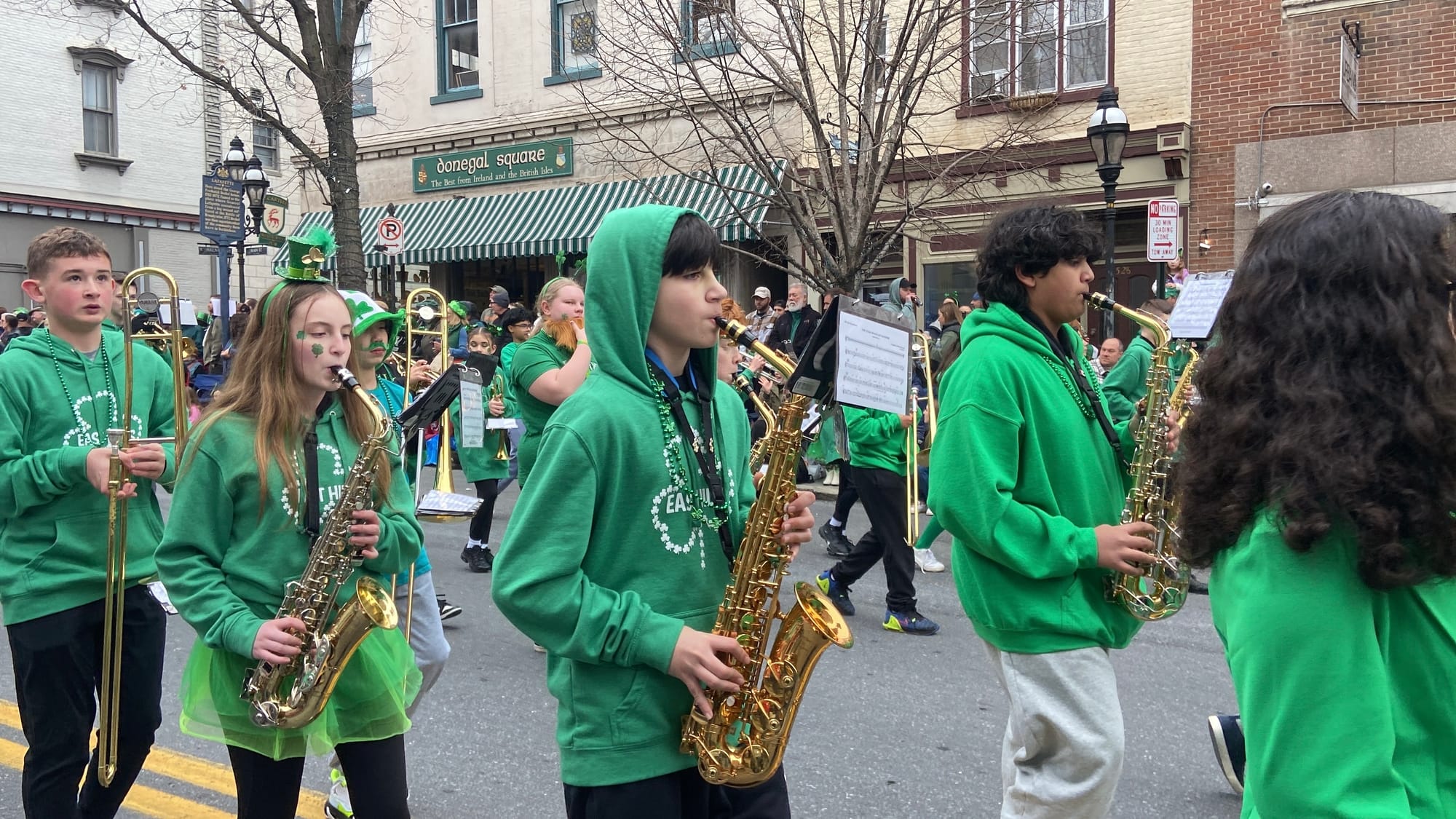 The Parade of Shamrocks, hosted by Celtic Cultural Alliance, kicked off at 1 p.m. Saturday, winding its way through the city’