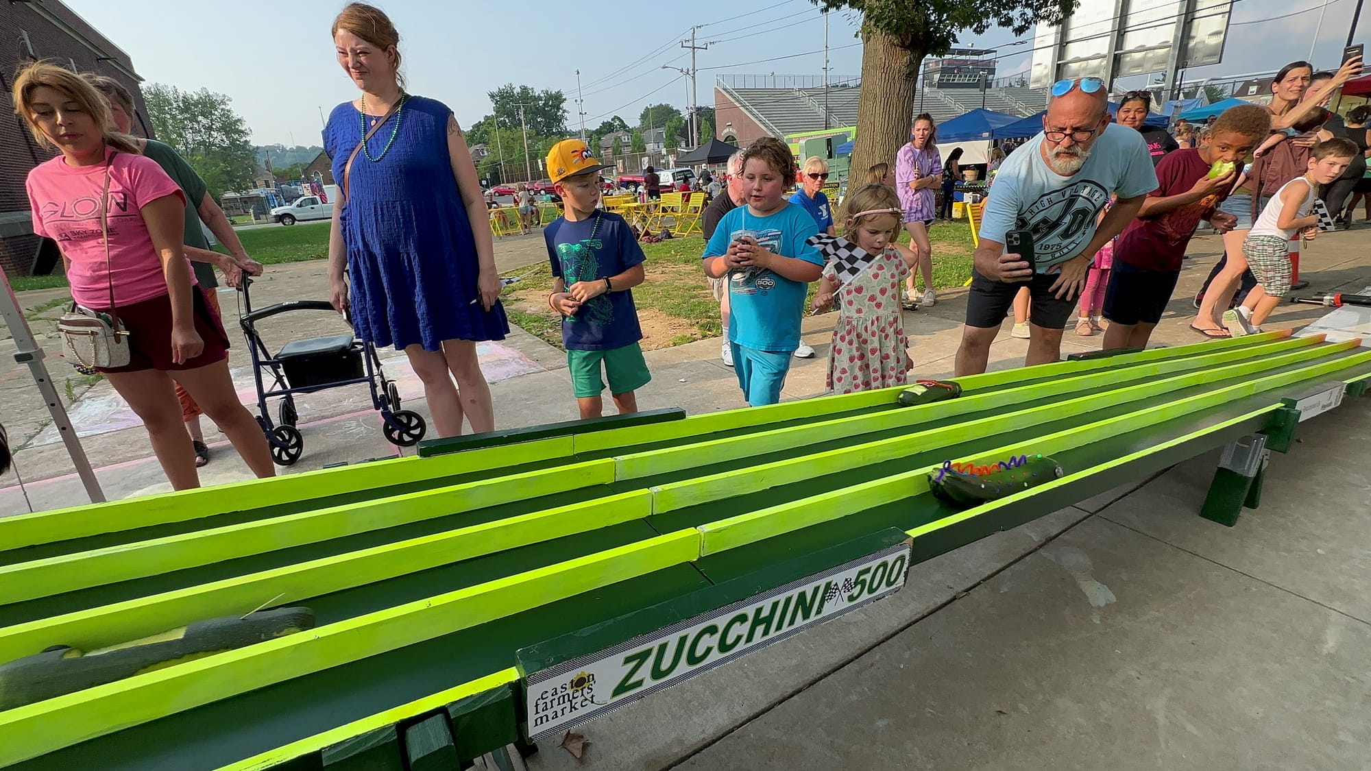 Easton's 17th annual Zucchini 500 featured some fierce competition from dozens of competitors, all of whom exercised creativi