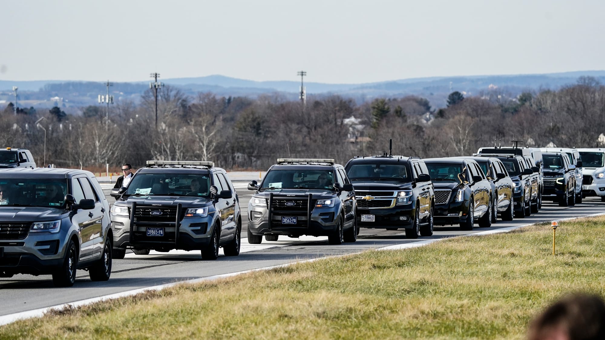 President Biden lands at LVIA. President Joseph Biden lands at Lehigh Valley International Airport on Friday, January 12, 202