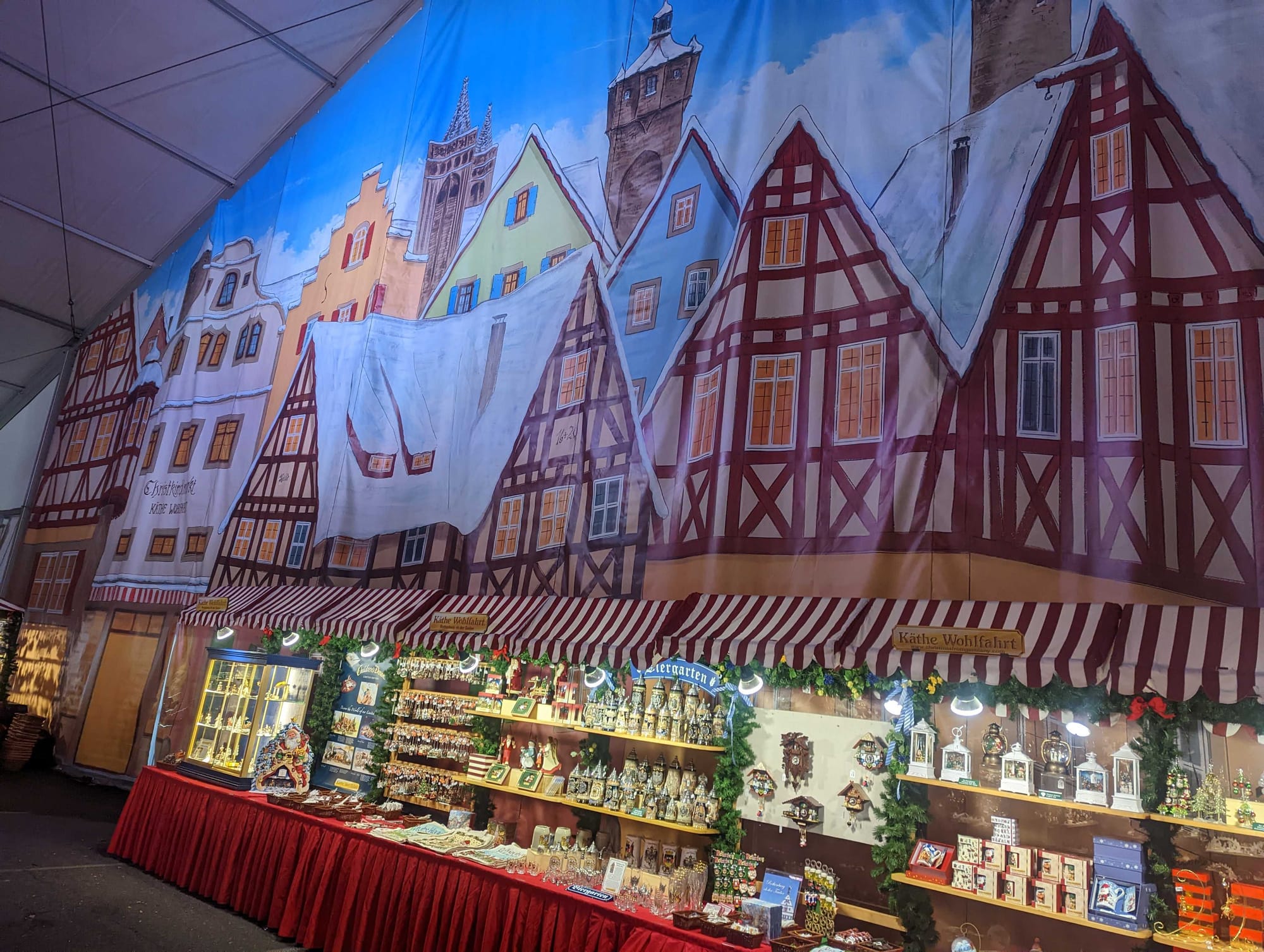 Käthe Wohlfahrt of America sells German inspired and handcrafted holiday and seasonal décor at Bethlehem's Christkindlmarkt. 