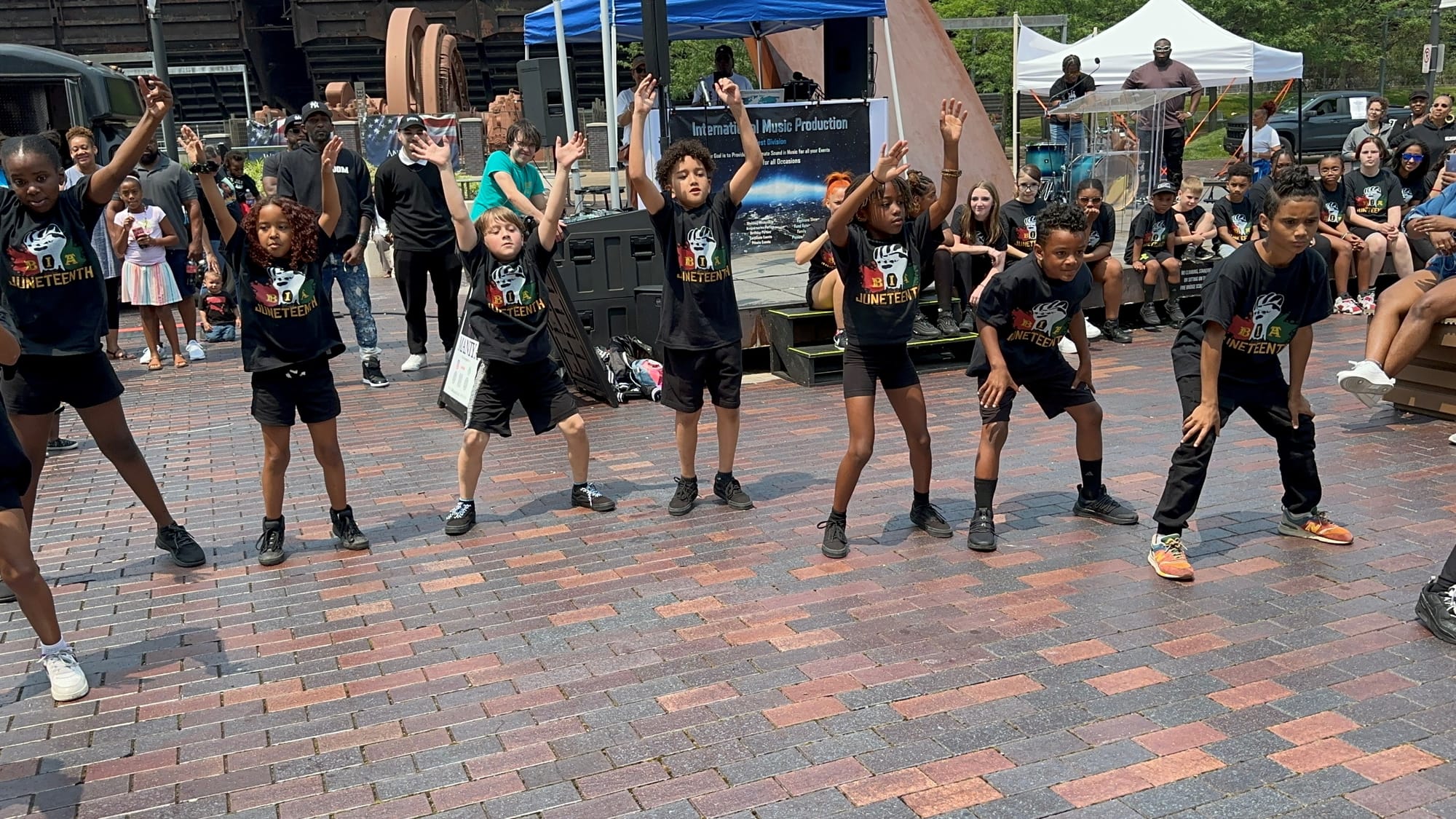 Juneteenth Lehigh Valley at the Steel Stacks featured incredible music and dance performances celebrating Black culture and h