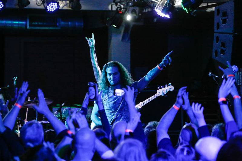 Lehigh Valley rockers Another Day Dawns played at One Centre Square in August 2017