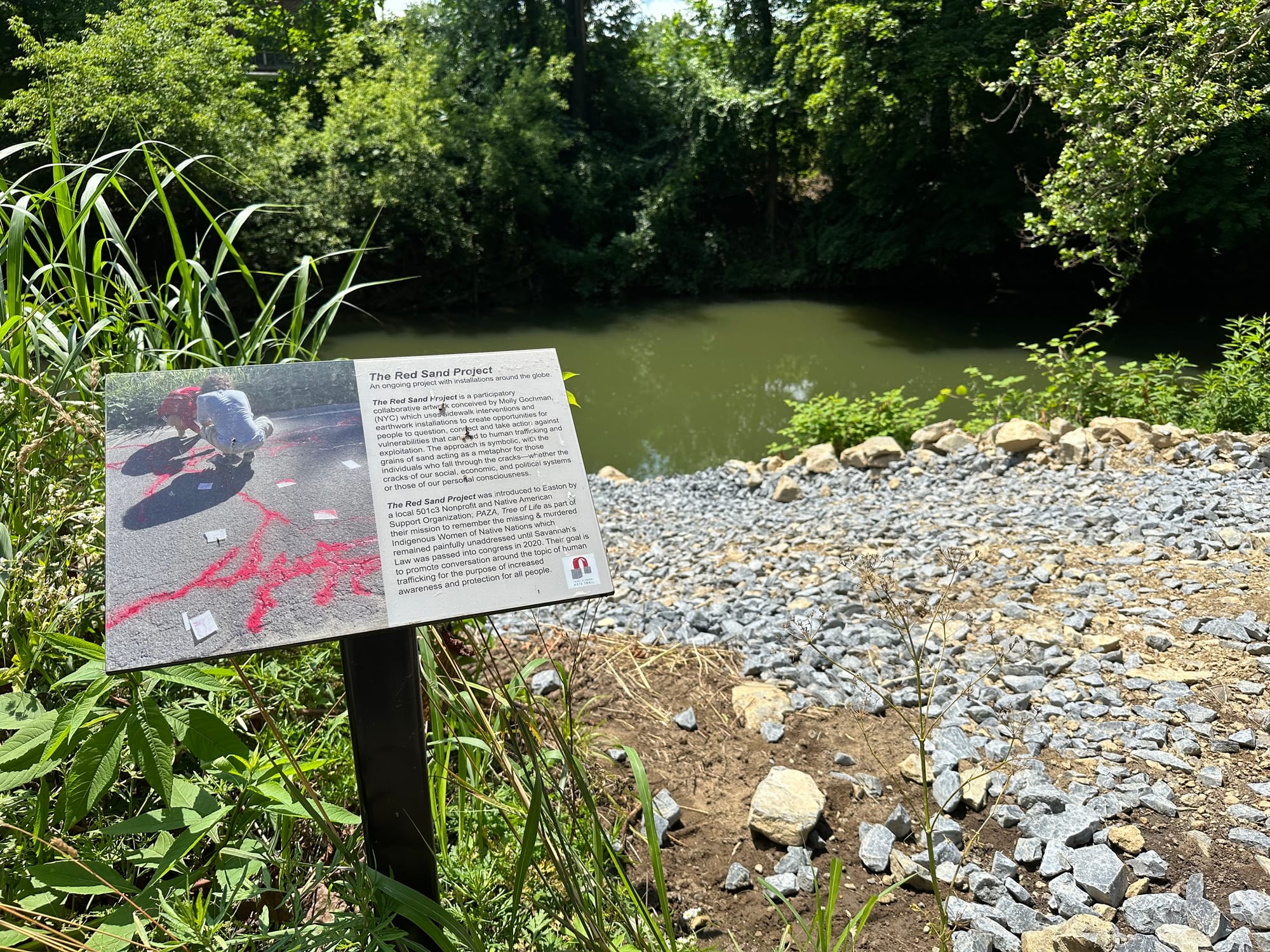 Explore the natural and human-made majesty of the Karl Stirner Arts Trail in Easton.