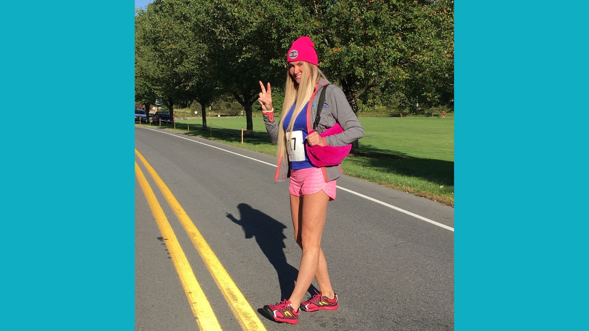 LVHN's Deputy Physician in Chief of the Lehigh Valley Topper Cancer Institute Dr. Lori Alfonse has a pair of pink shoes for e