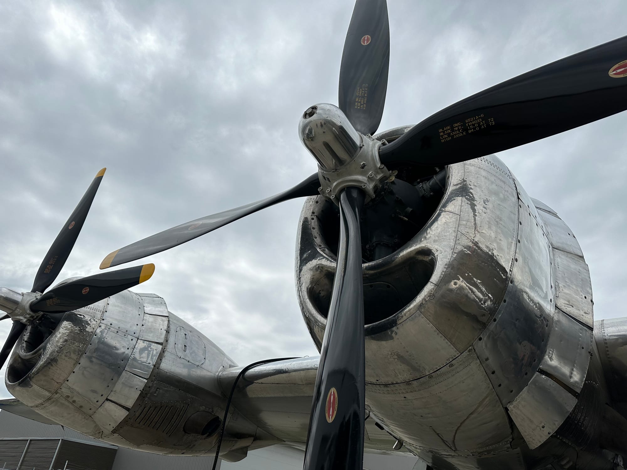 One of the only two remaining B-29 Superfortress bombers still airworthy today opened for ground and cockpit tours, as well a
