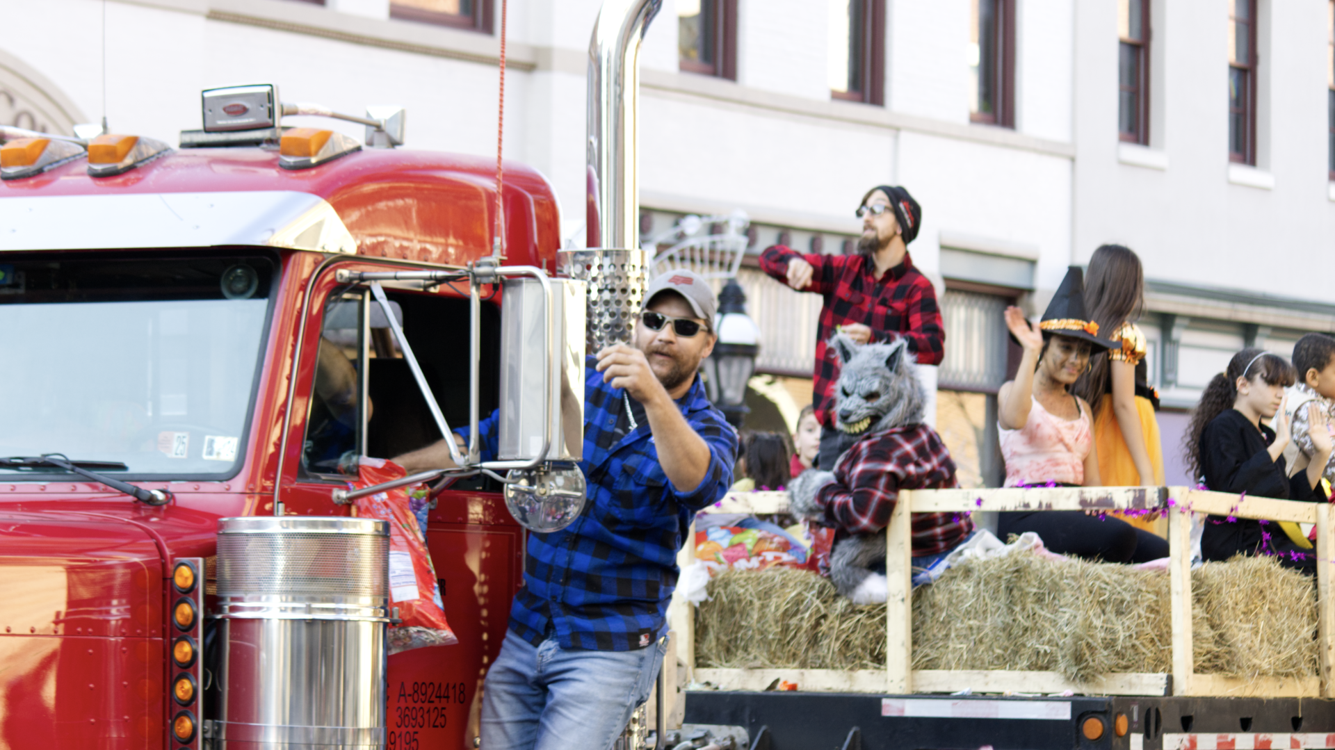 Hundreds of people and pets marched in the Bethlehem Halloween Parade on Sunday. Despite being rained out for its initial dat
