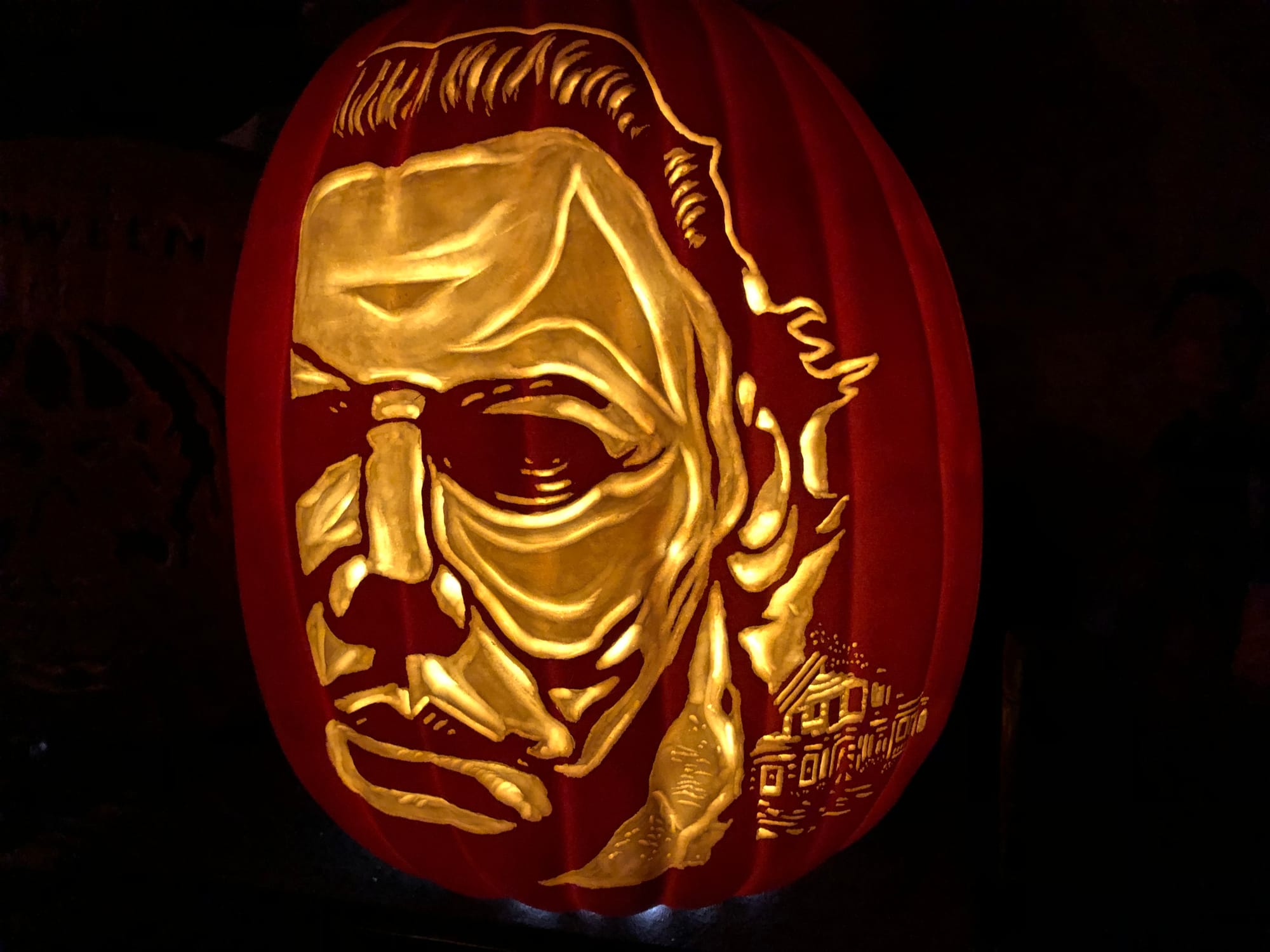 It can take hours or even days for Ian Fetterman, of Palmer Township, to meticulously carve intricate scenes onto the skin of
