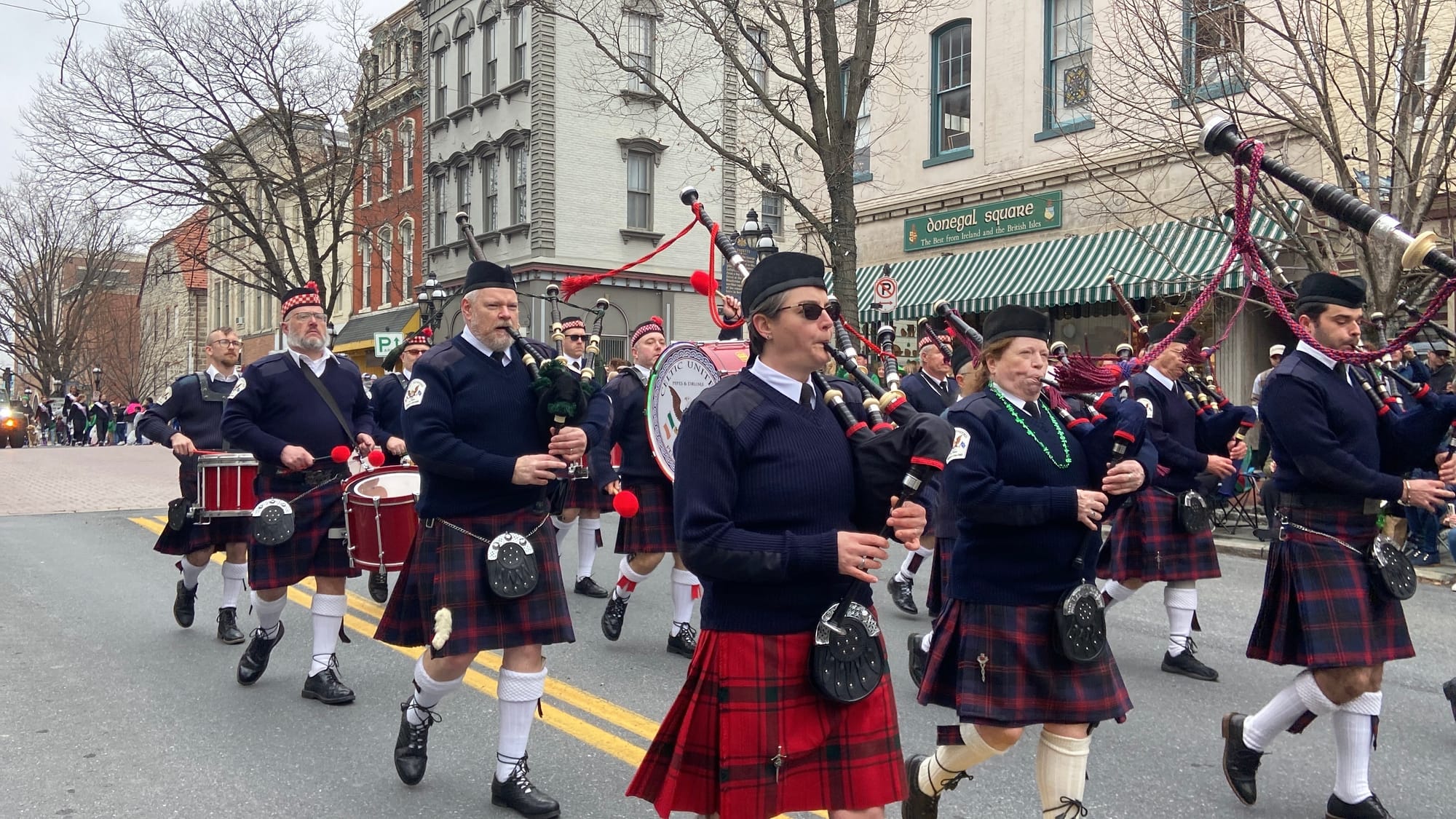The Parade of Shamrocks, hosted by Celtic Cultural Alliance, kicked off at 1 p.m. Saturday, winding its way through the city’