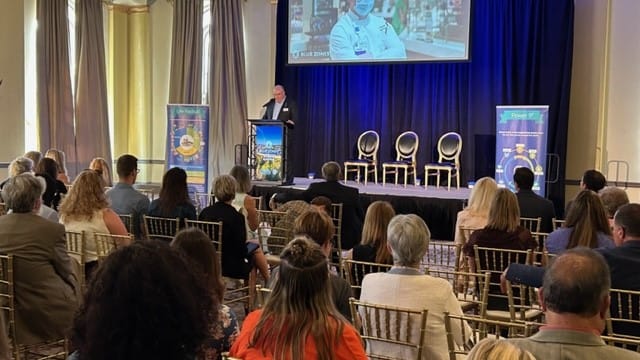Lehigh Valley Health Network's President and CEO Dr. Nester talking about Blue Zones.