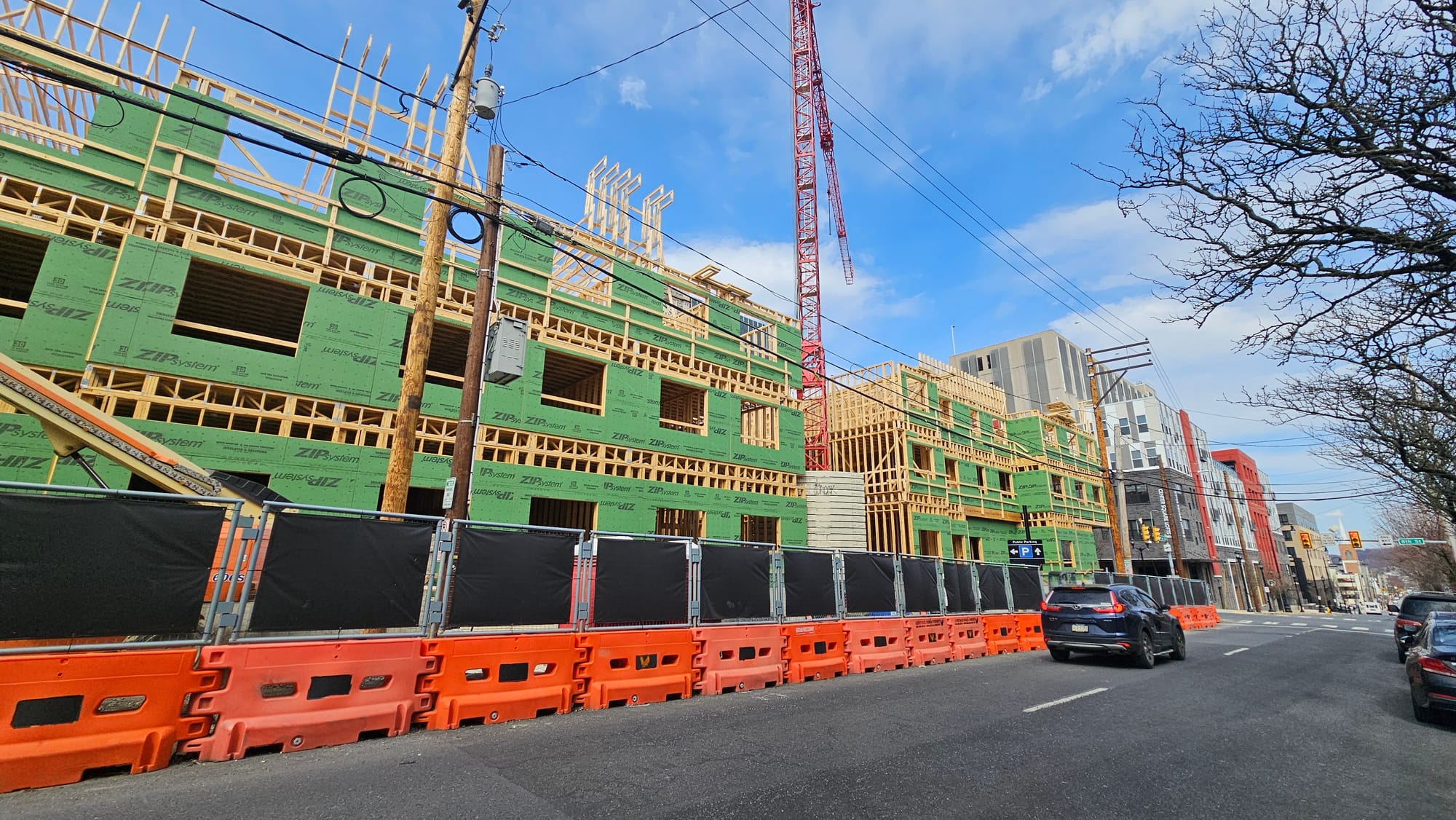 Walnut Square Apartments is set to be a three-story, 38-unit complex at the intersection of Eighth and Walnut streets in down