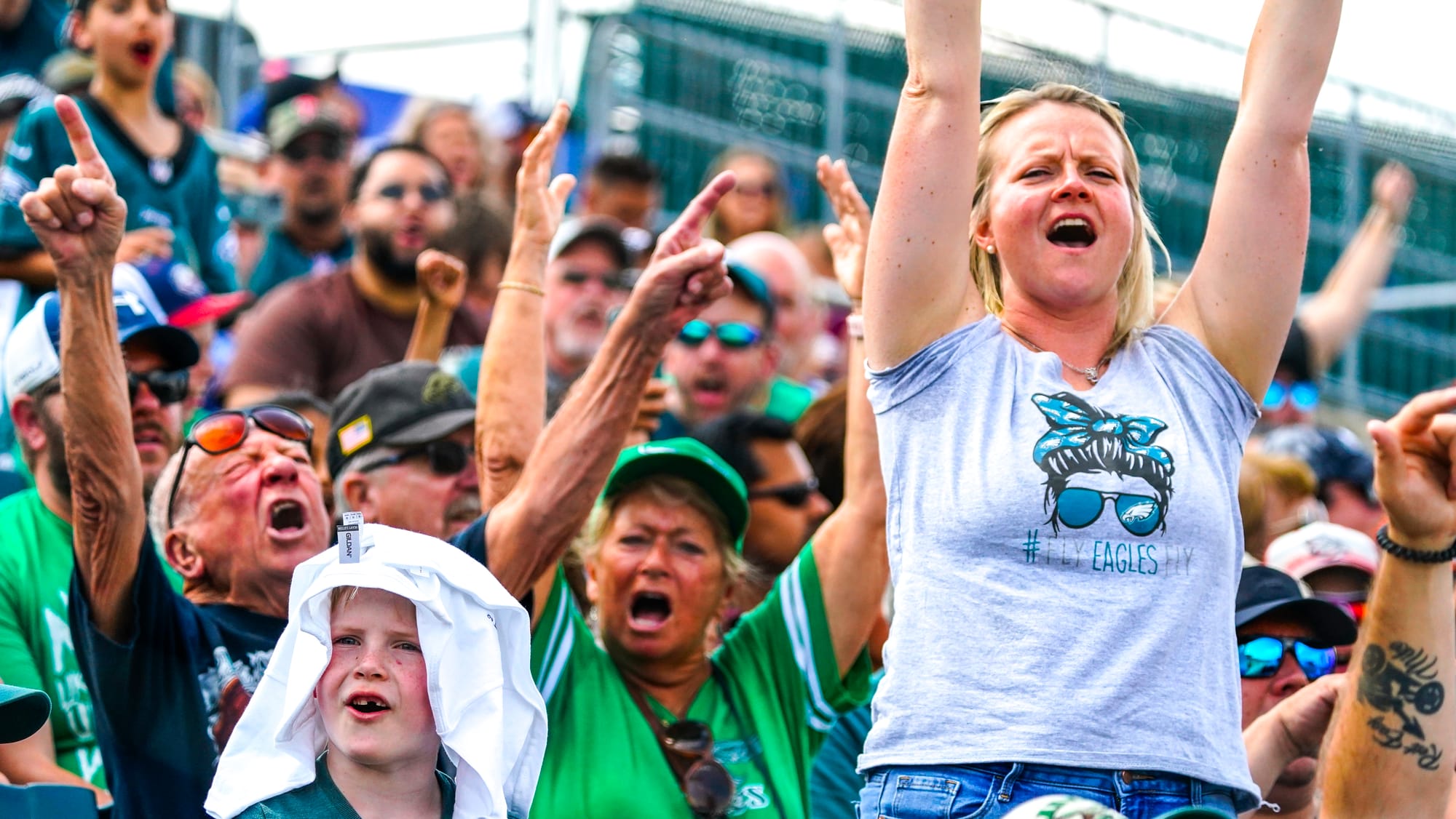E-a-g-l-e-s cheer is loud and frequent. The 2nd annual DeVonta Smith Celebrity Softball Game was held at Coca-Cola Park in Al
