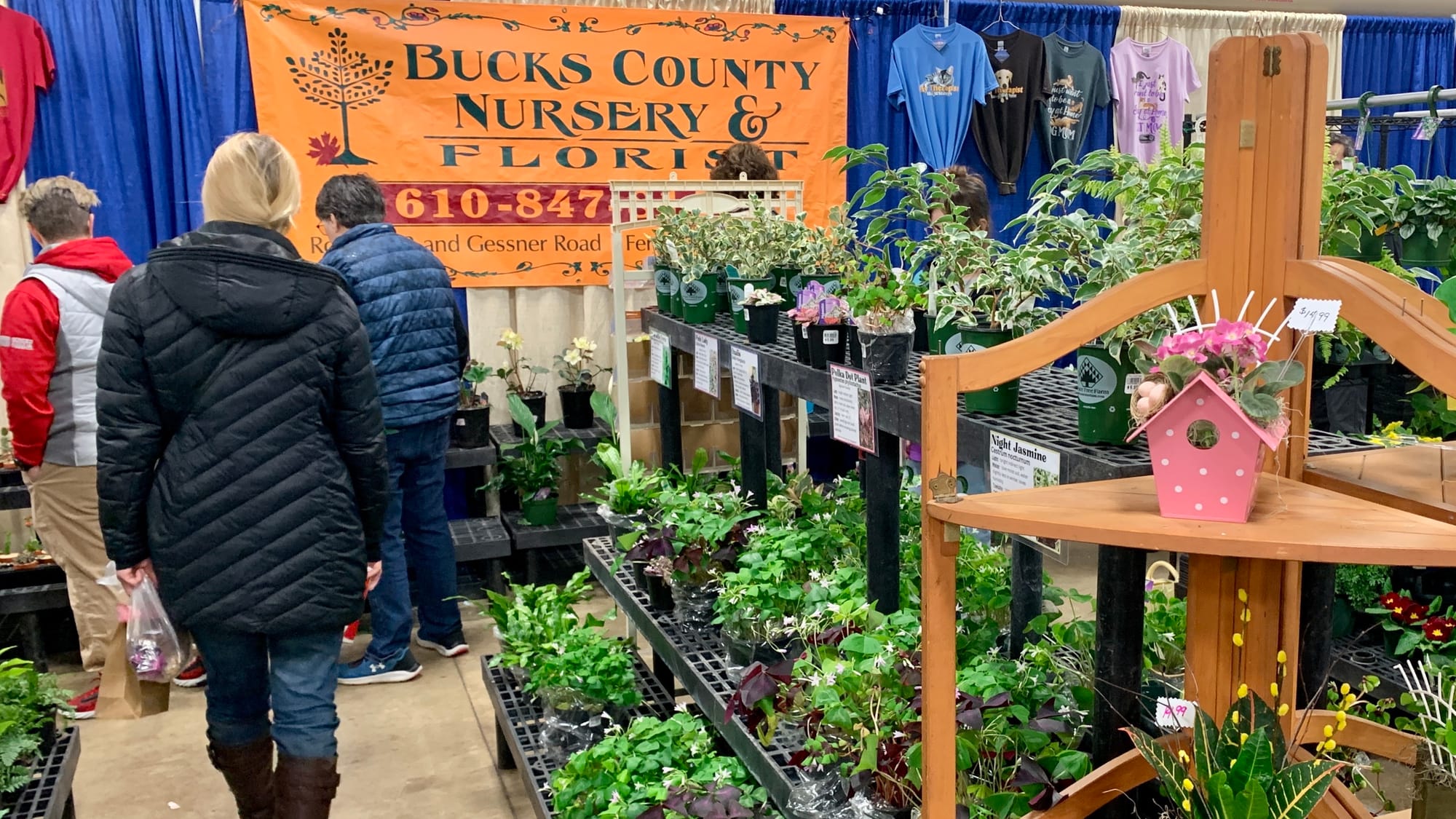 Plants for sale at the 2024 Lehigh Valley Flower & Garden Show.