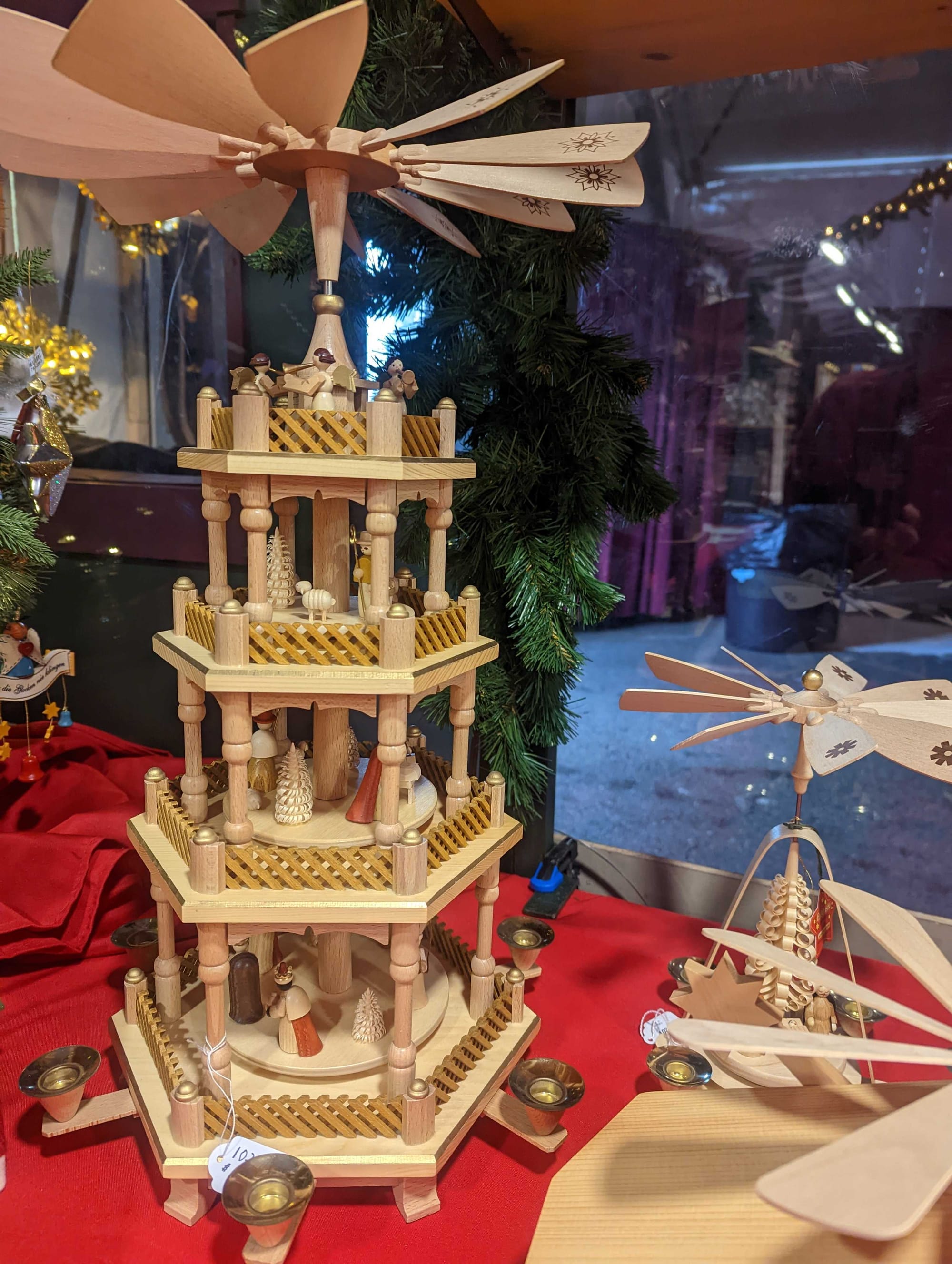 Käthe Wohlfahrt of America sells German inspired and handcrafted holiday and seasonal décor at Bethlehem's Christkindlmarkt. 