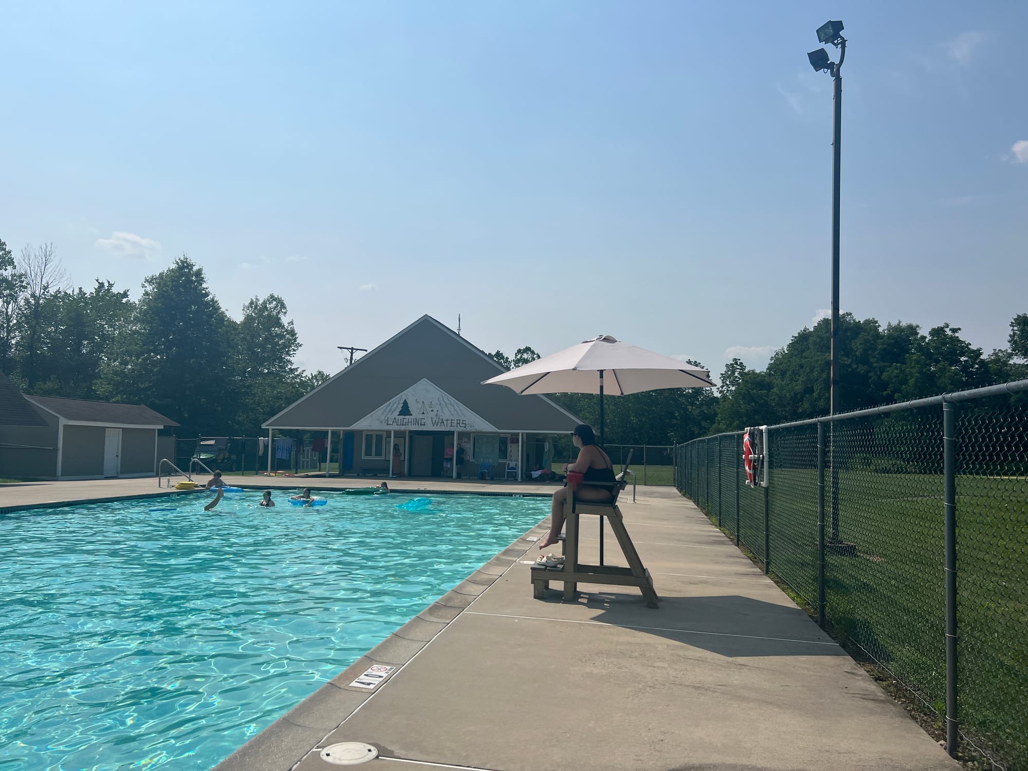 Many staff are certified as life guards, whether or not they are full-time pool staff.