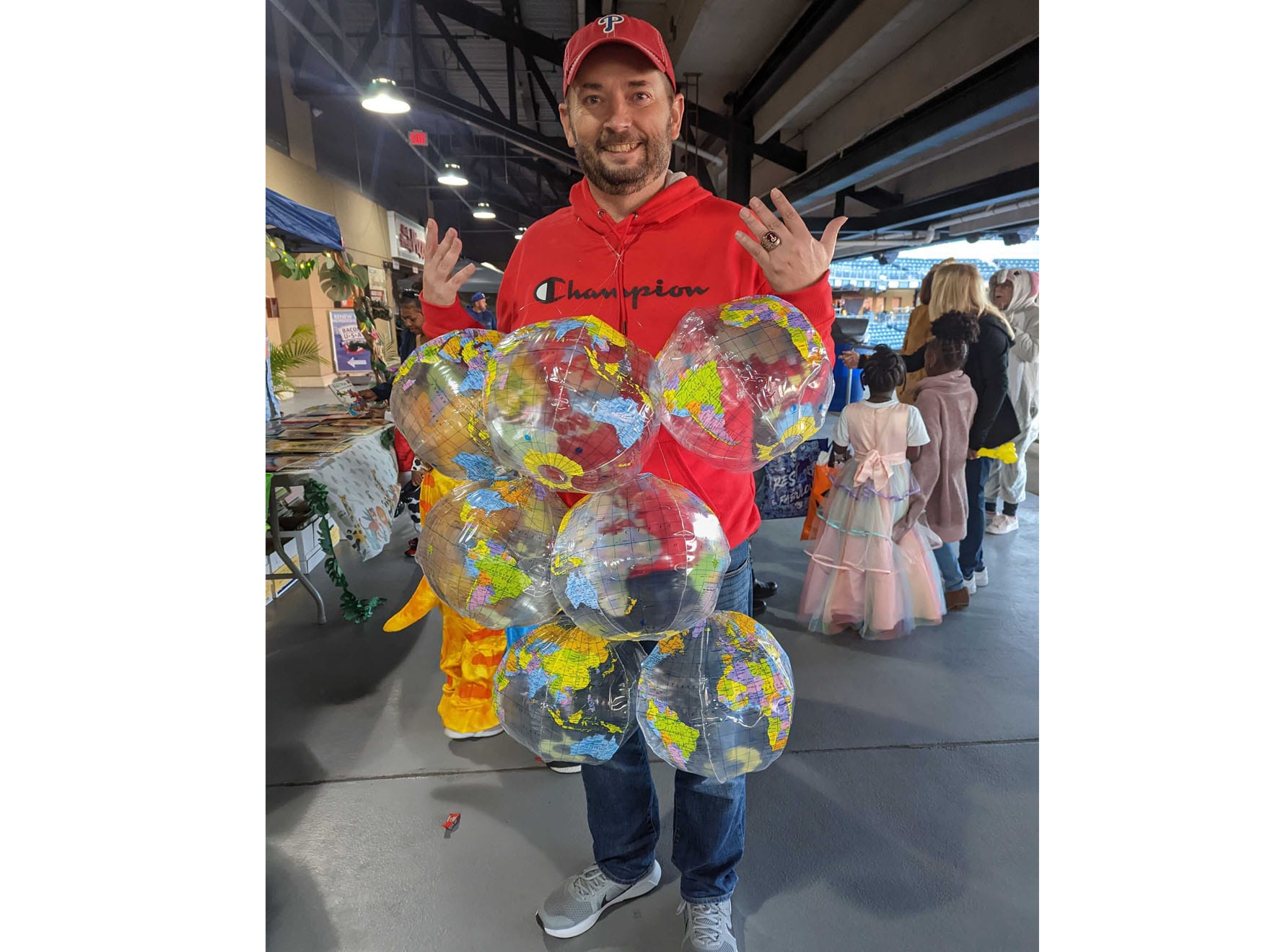 More than 800 children were able to trick-or-treat through Coca-Cola Park at the annual Suites N Treats event on Thursday, Oc