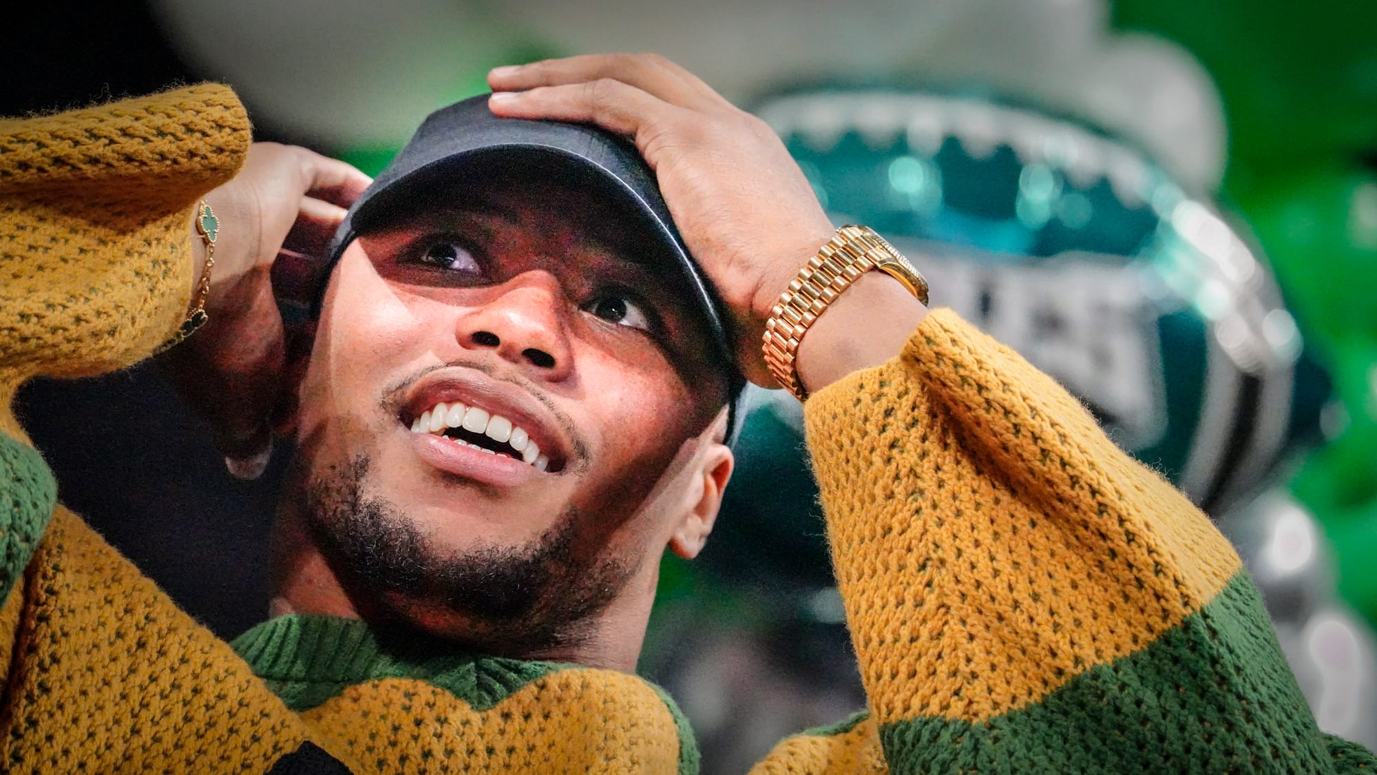 A Lehigh Valley celebration for Philadelphia Eagles running back Saquon Barkley was held at PPL Center in Allentown, Pa. on S