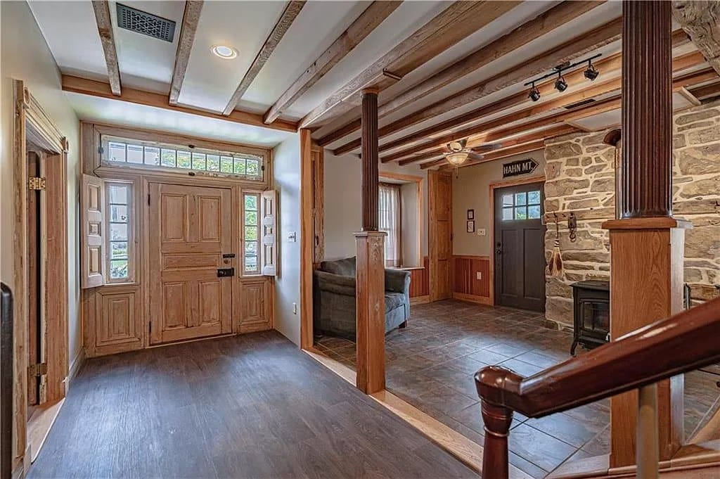 An 1800s farmhouse up for sale in the township has caught the eye of prospective buyers, and the internet.