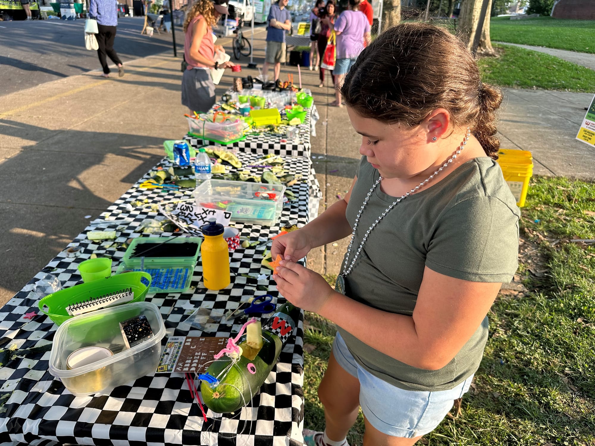 Easton's 17th annual Zucchini 500 featured some fierce competition from dozens of competitors, all of whom exercised creativi