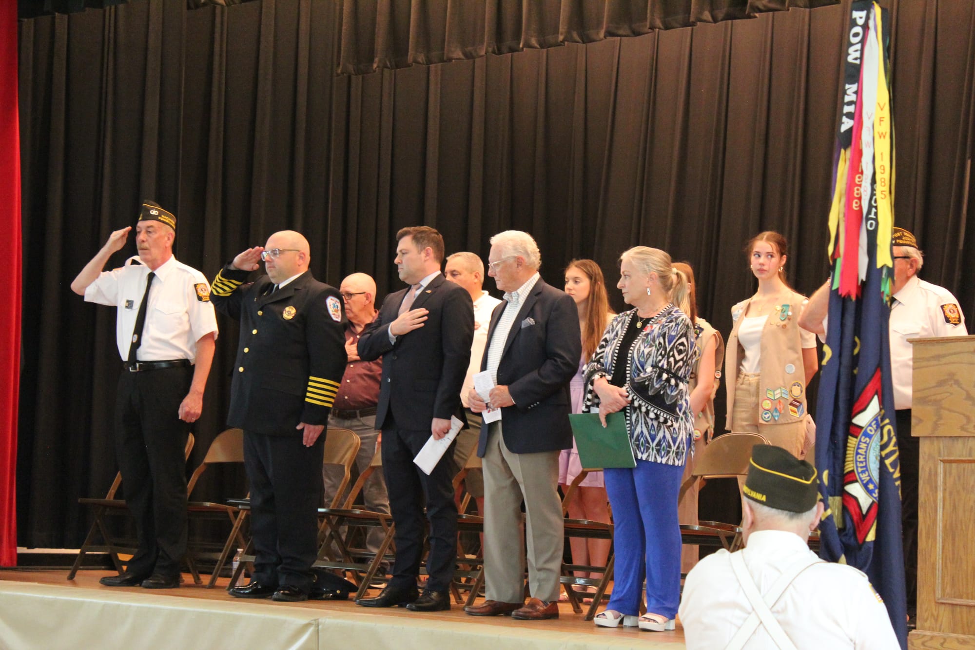 The Borough of Macungie 2024 Memorial Day Program featured local veterans, emergency workers and representatives