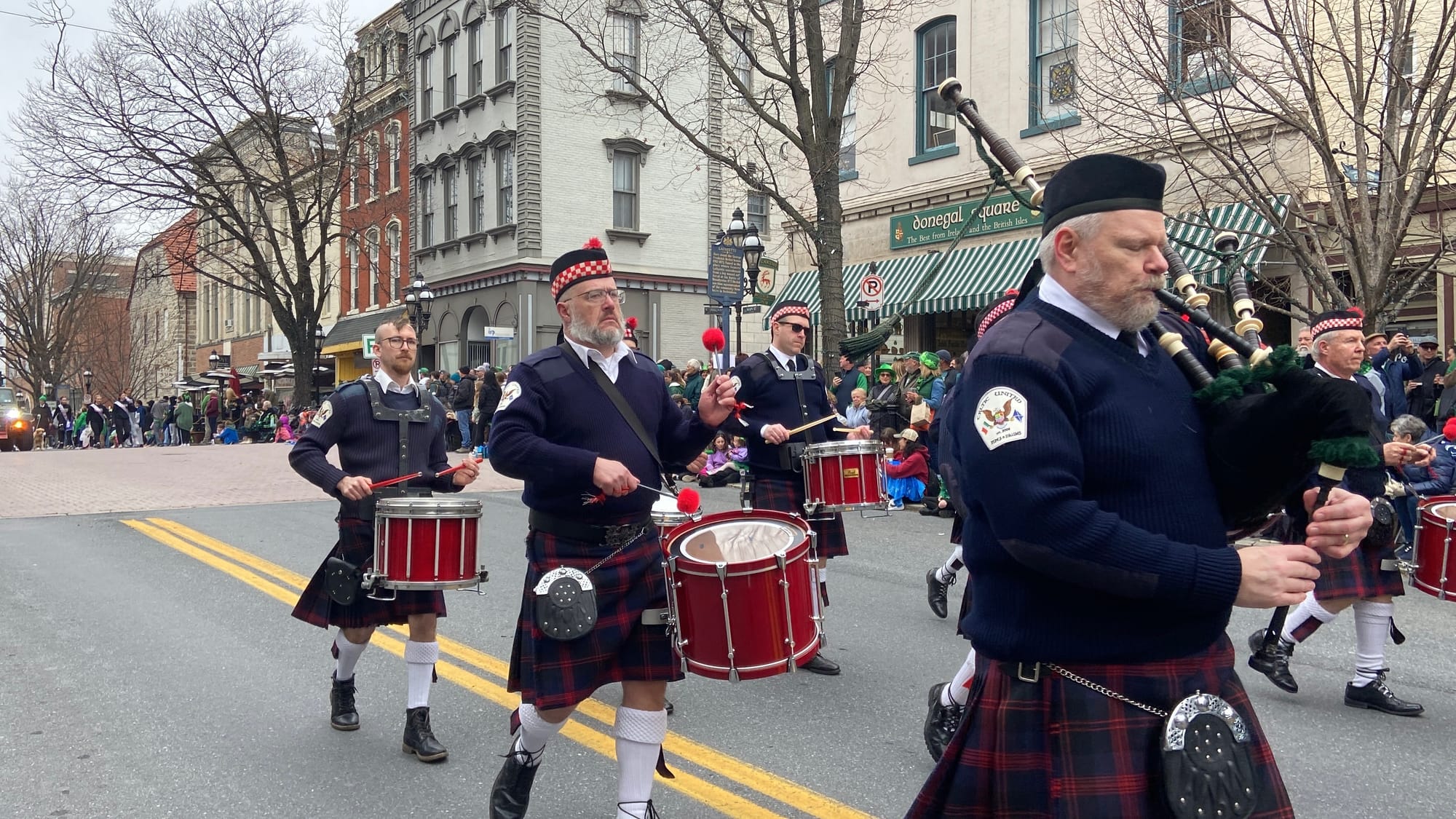 The Parade of Shamrocks, hosted by Celtic Cultural Alliance, kicked off at 1 p.m. Saturday, winding its way through the city’