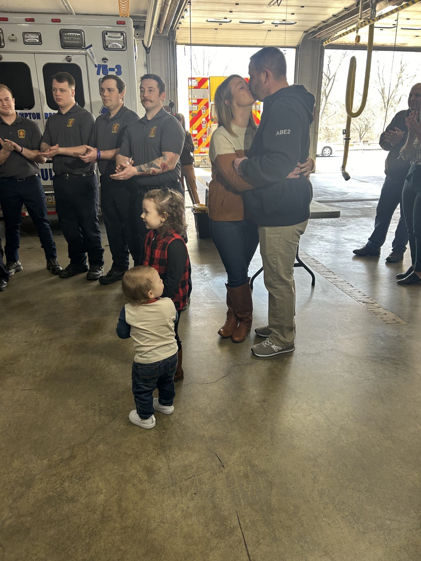 A year after going into cardiac arrest, a Katie Young is thanking the team of EMS, fire, and medical professionals that helpe