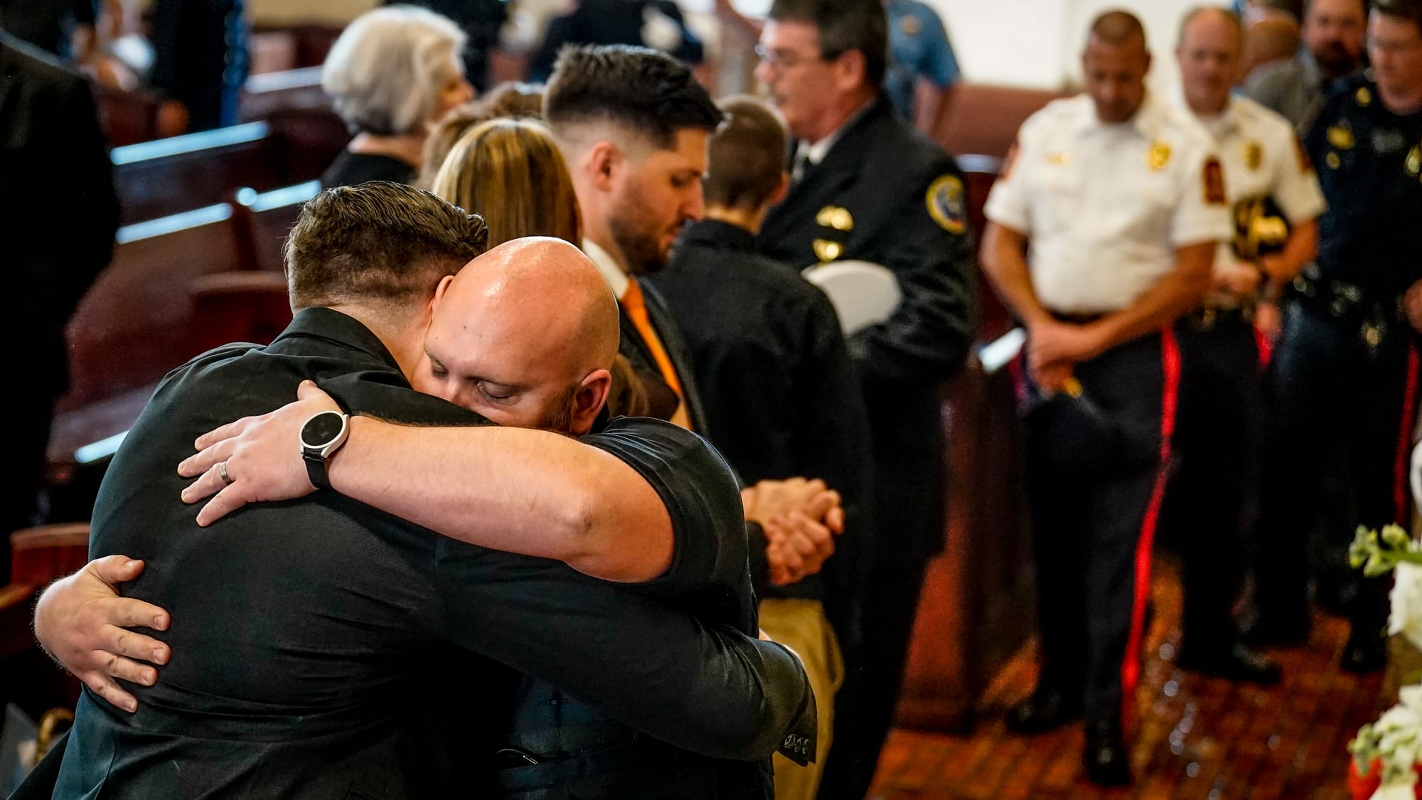 A mass of Christian Burial was held at the Cathedral of S. Catharine of Siena for the late Allentown Fire Department Assistan