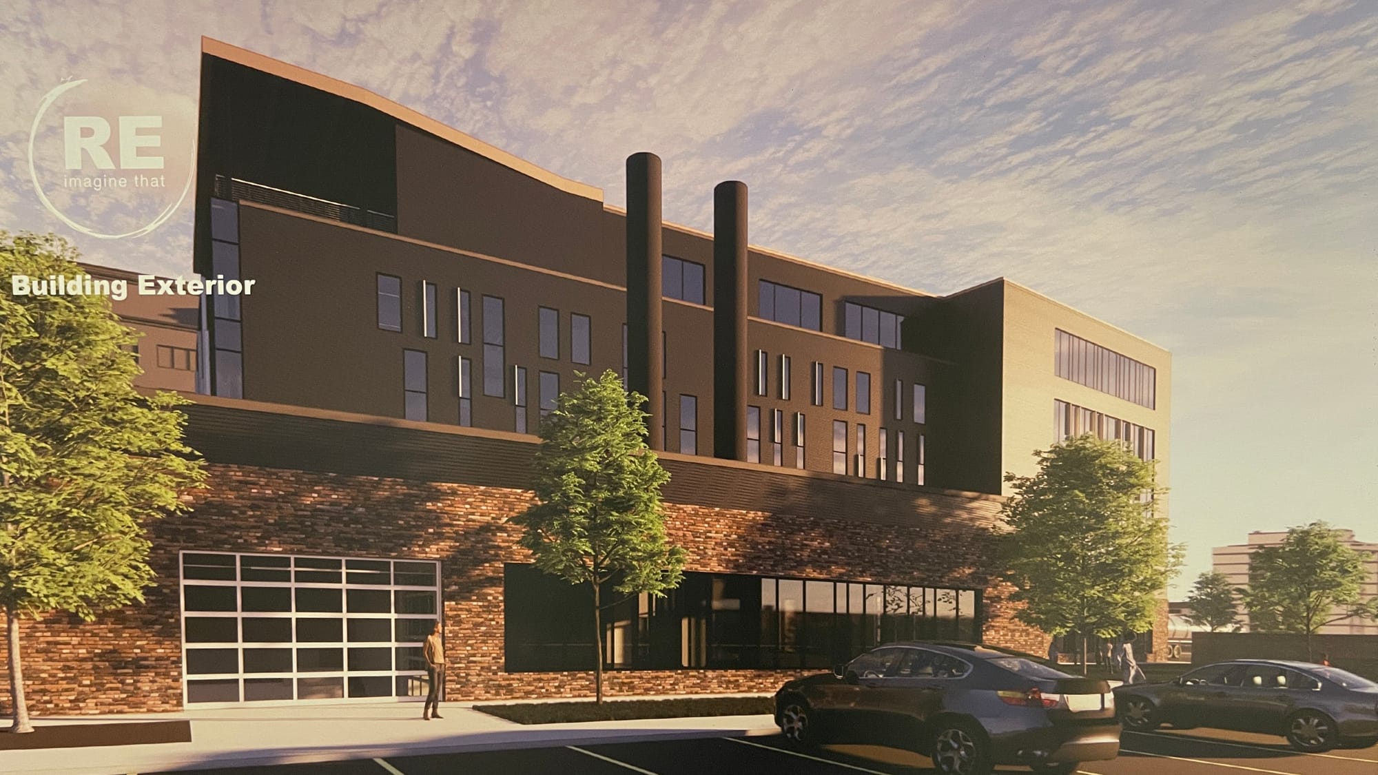 A look at Banana Factory's planned replacement. Rendering from MKSD Architects.