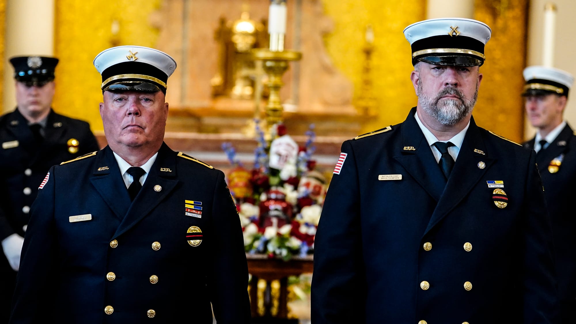 A Mass of Christian Burial was held at the Cathedral of S. Catharine of Siena for the late Allentown Fire Department Assistan