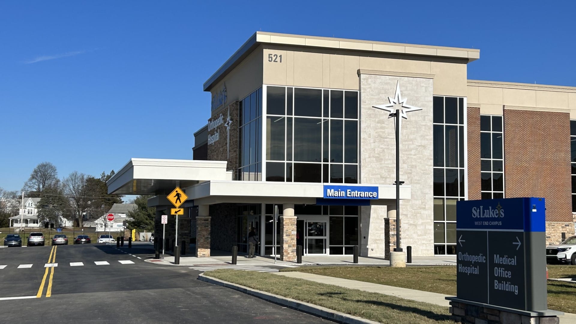 A new hospital in the St. Luke’s University Health Network is now open. The ribbon was cut on the orthopedic hospital Wednesd
