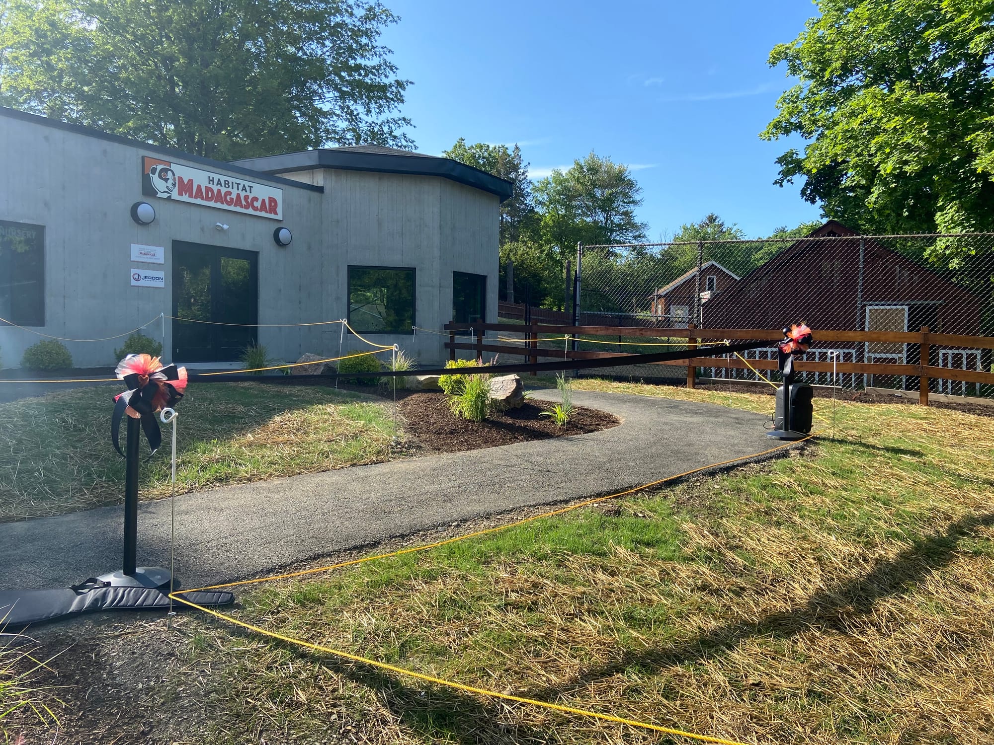 Officials gathered at Lehigh Valley Zoo, 5150 Game Preserve Road in Schnecksville, Thursday for a ribbon cutting at the zoo's