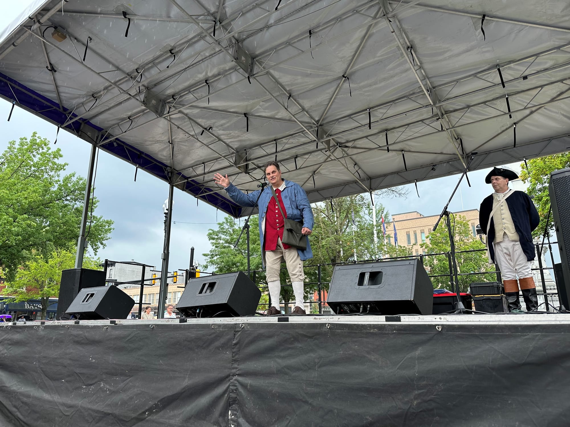 Easton celebrates Heritage Day with a reading of the Declaration of Independence, in addition to other fun events.
