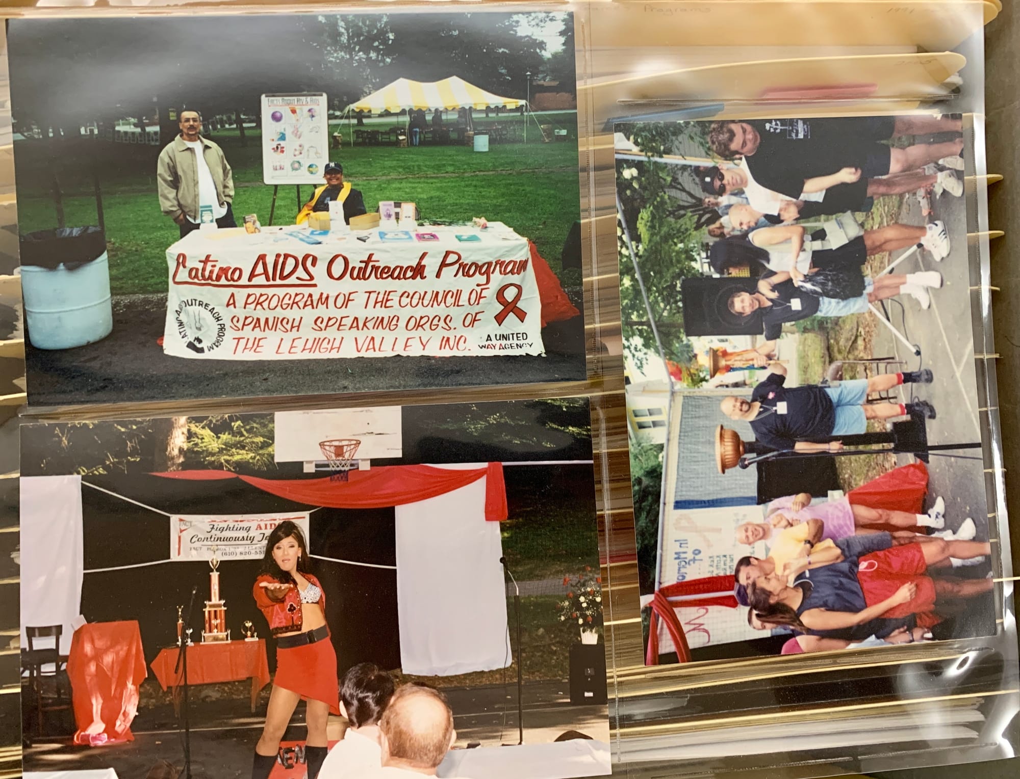 Undated photos donated by FACT in the Lehigh Valley LGBT Community Archive.