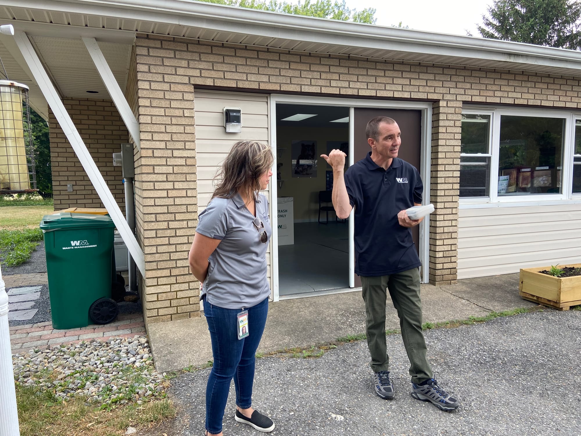 Five American kestrels, four male and one female, were banded Thursday afternoon at Grand Central Landfill in Pen Argyl.