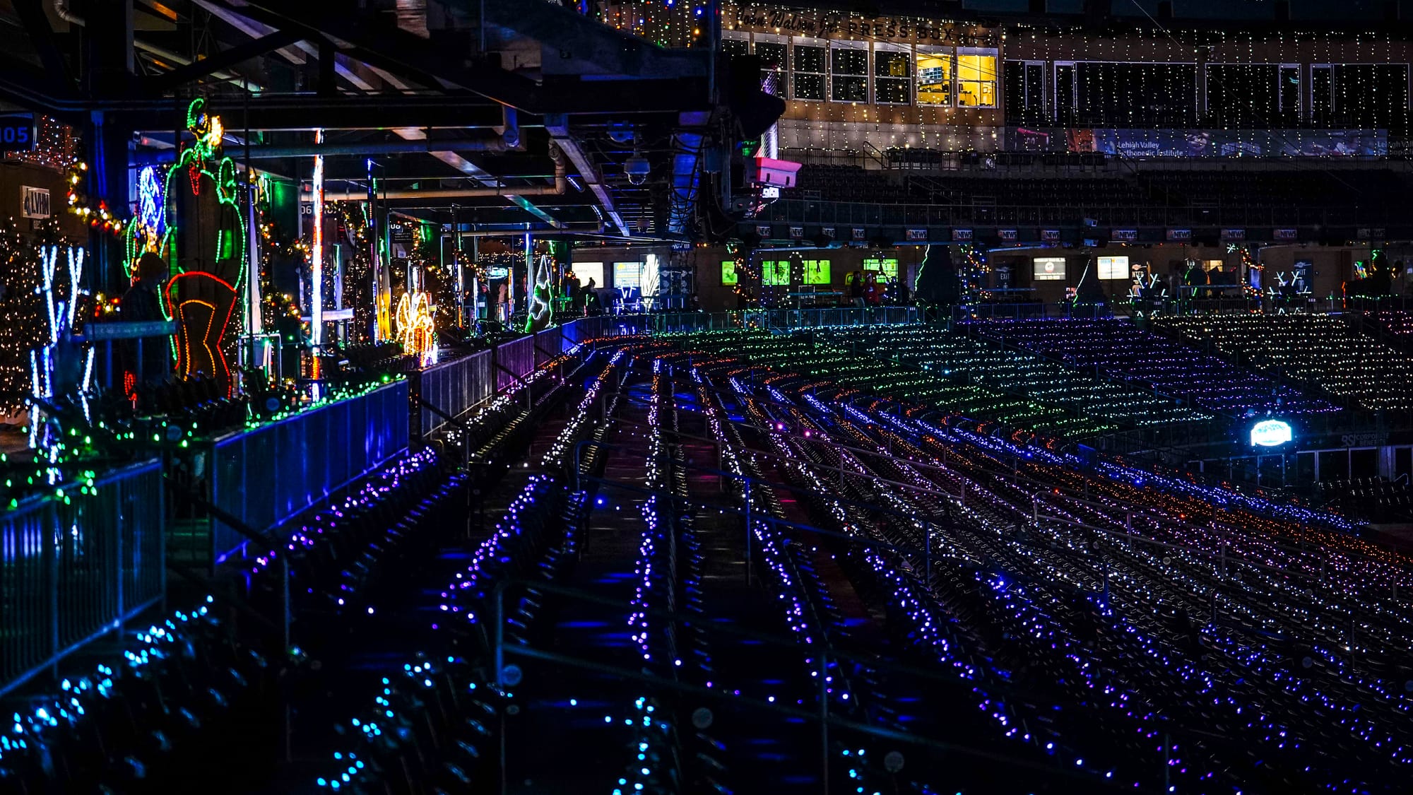 The Lehigh Valley IronPigs are hosting Illumination, a display of brilliant lights throughout Coca-Cola Park as they start th
