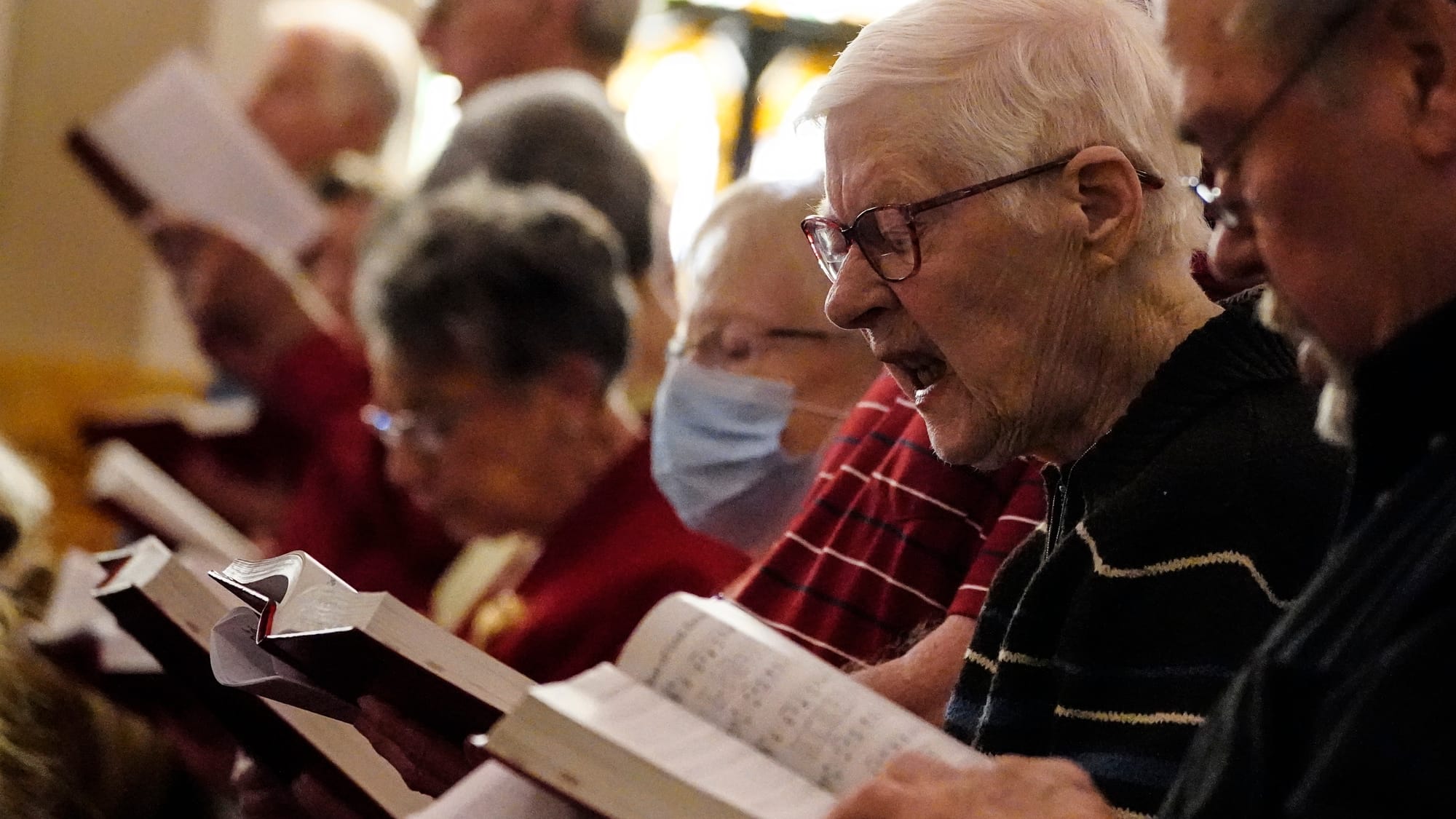 A Thanksgiving and Leave-Taking service was held at St. John's Windish Evangelical Lutheran Church in Bethlehem Sunday, April