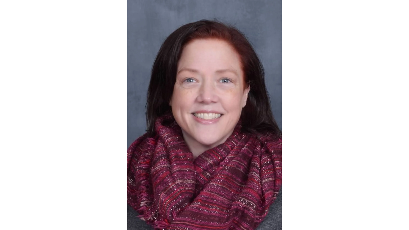 Gabrielle Klotz, who is running on the mixed slate of incumbents and newcomers.