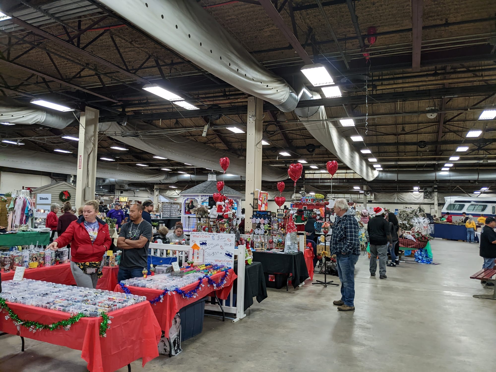 More than 60 vendors packed Allentown's Agriplex for the Winter Wonderland Extravaganza Sunday afternoon.