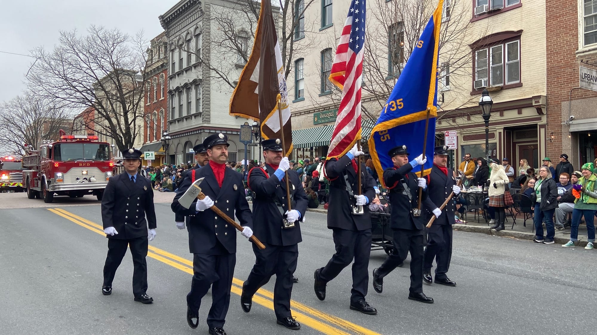 The Parade of Shamrocks, hosted by Celtic Cultural Alliance, kicked off at 1 p.m. Saturday, winding its way through the city’